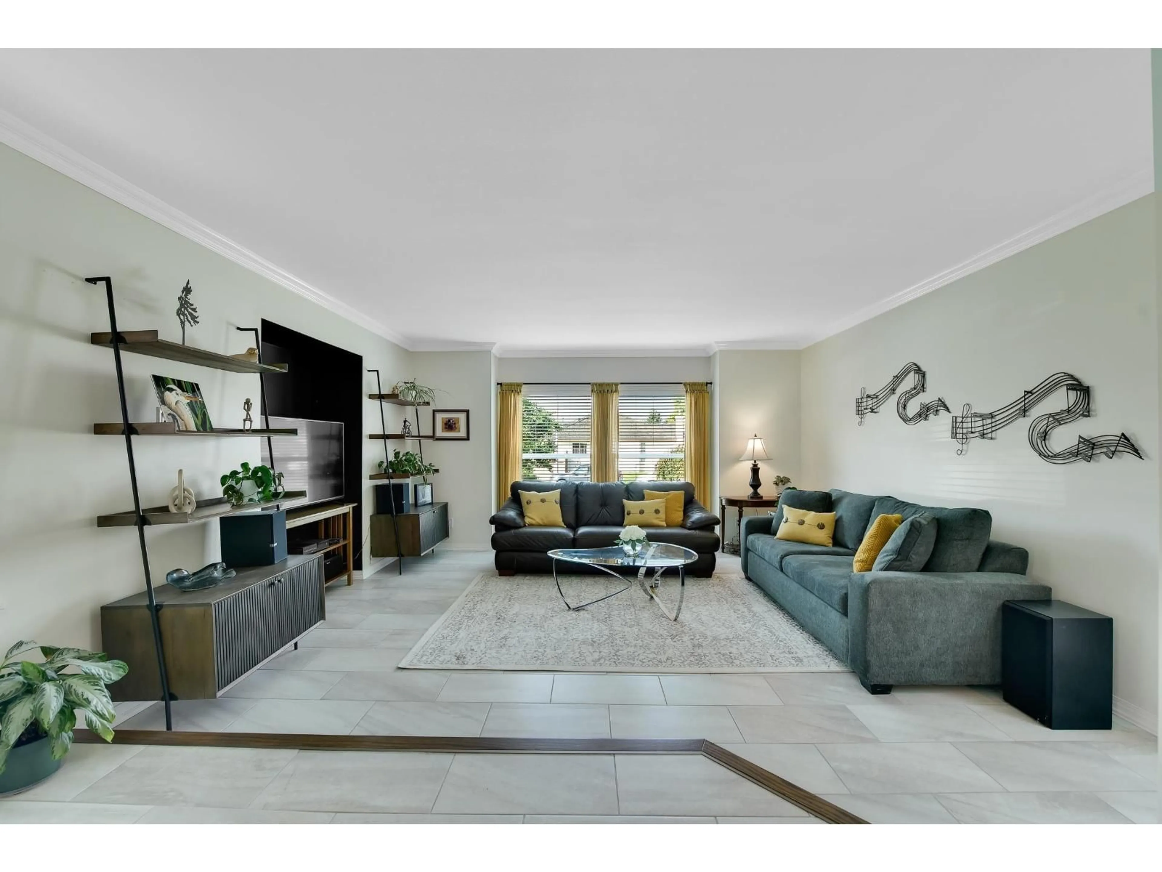 Living room with furniture, unknown for 4870 209A STREET, Langley British Columbia V3A8A1