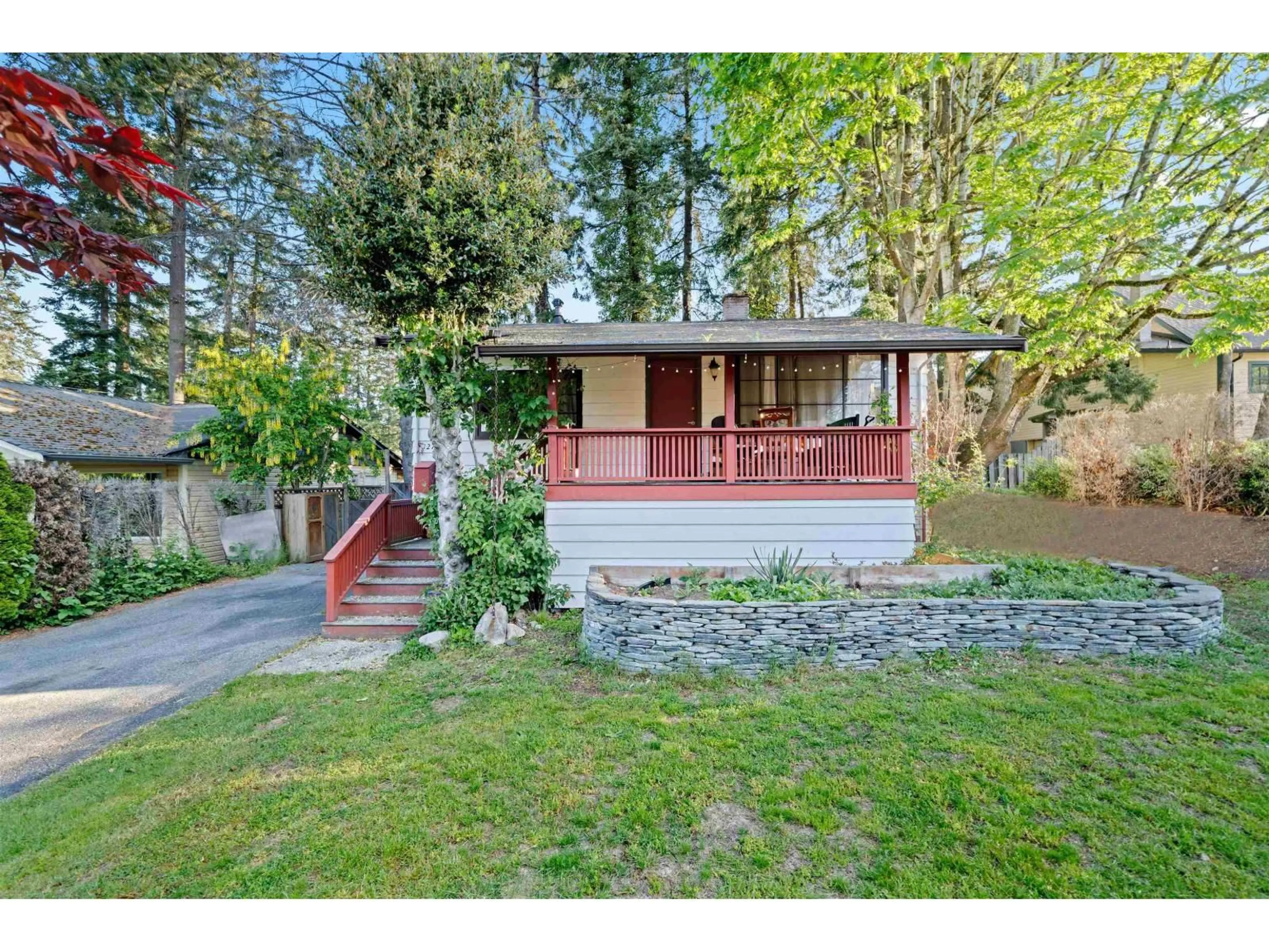 A pic from outside/outdoor area/front of a property/back of a property/a pic from drone, street for 12775 15A AVENUE, Surrey British Columbia V4A1L9