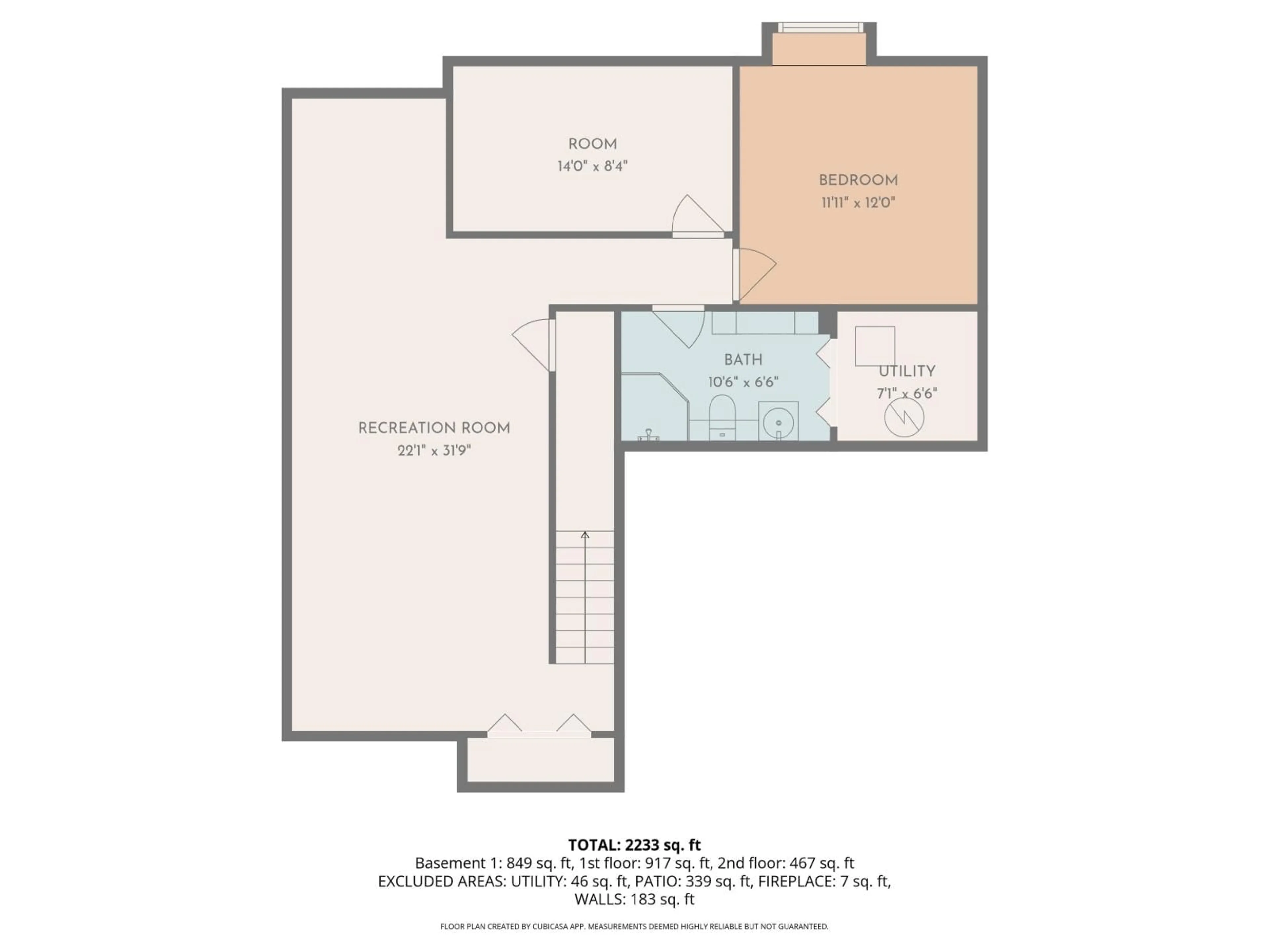 Floor plan for 39 - 6450 BLACKWOOD LANE, Chilliwack British Columbia V2R5Z3