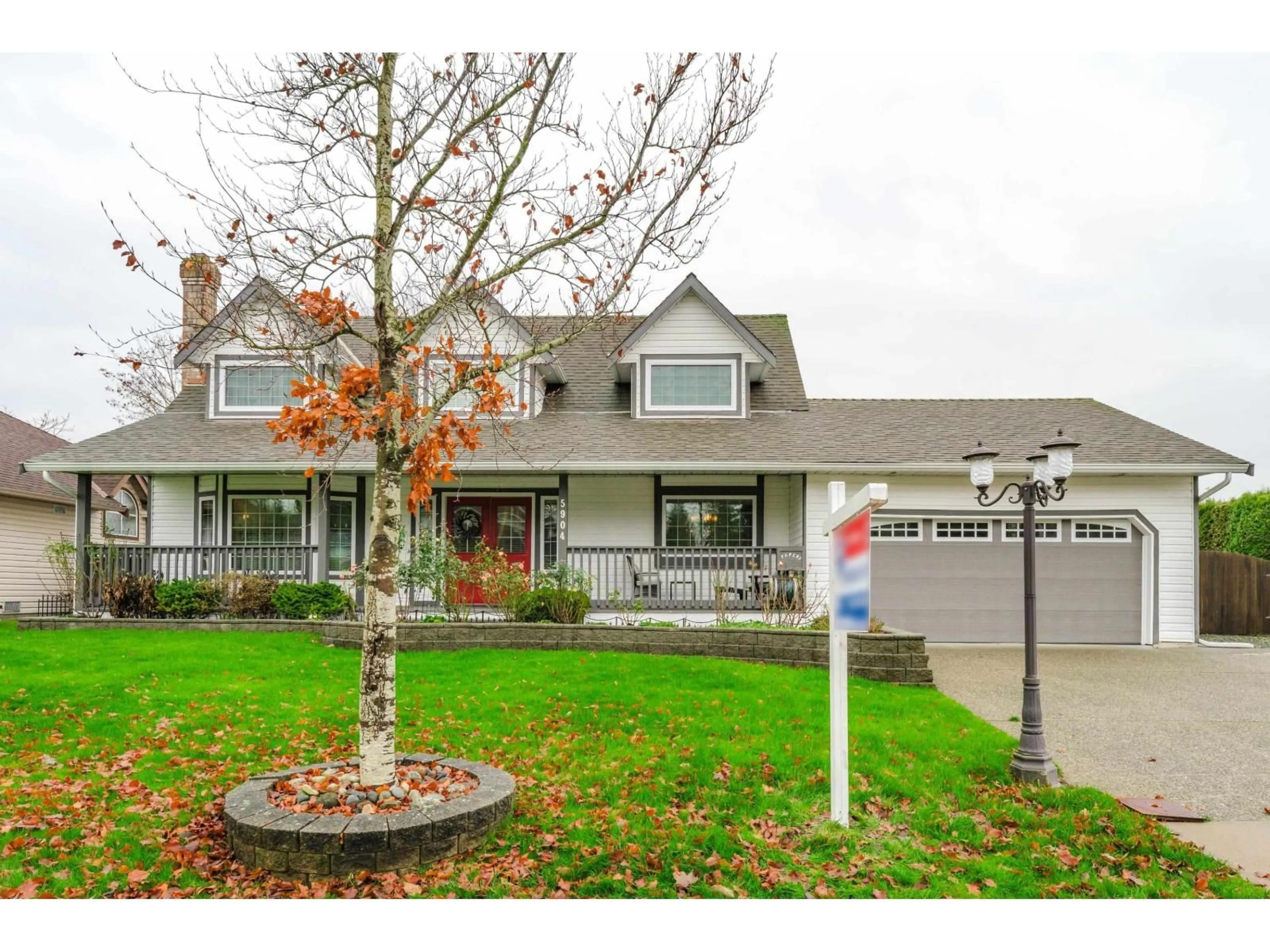 Home with vinyl exterior material, street for 5904 188 STREET, Surrey British Columbia V3S7M1