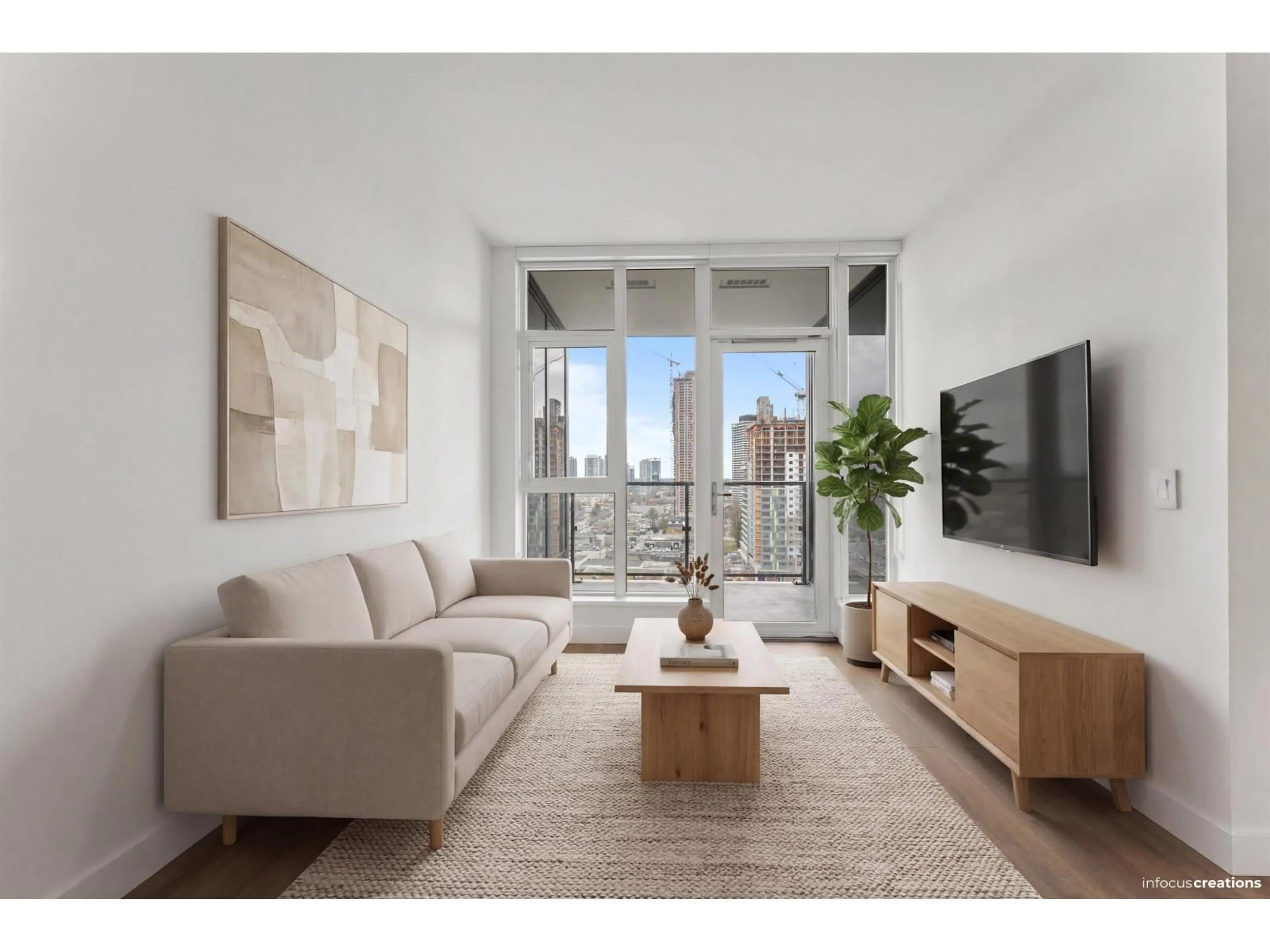 Living room with furniture, unknown for 1205 - 10750 135A STREET, Surrey British Columbia V3T0V4