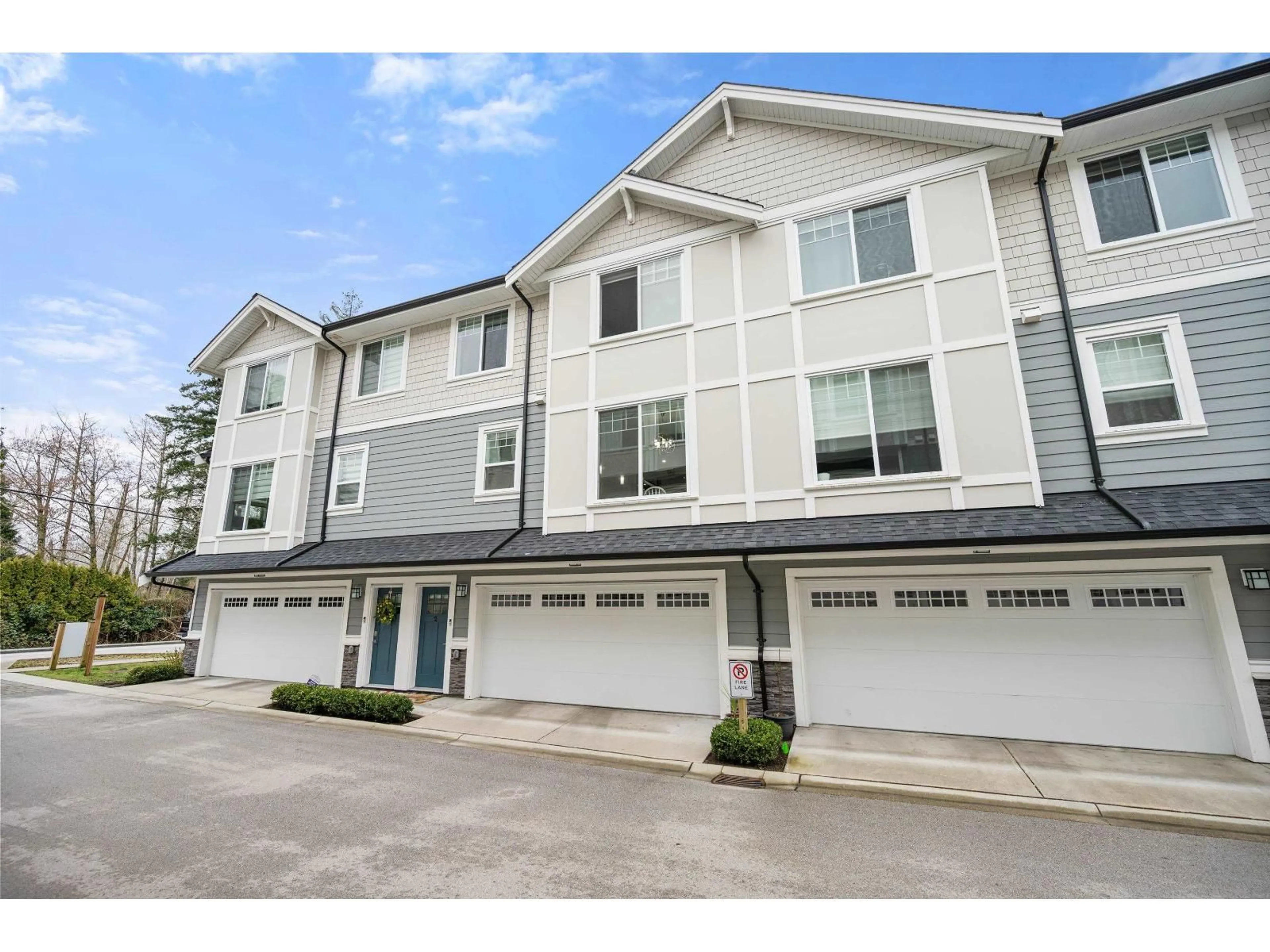 Home with vinyl exterior material, street for 2 - 7410 194 STREET, Surrey British Columbia V4N6E1