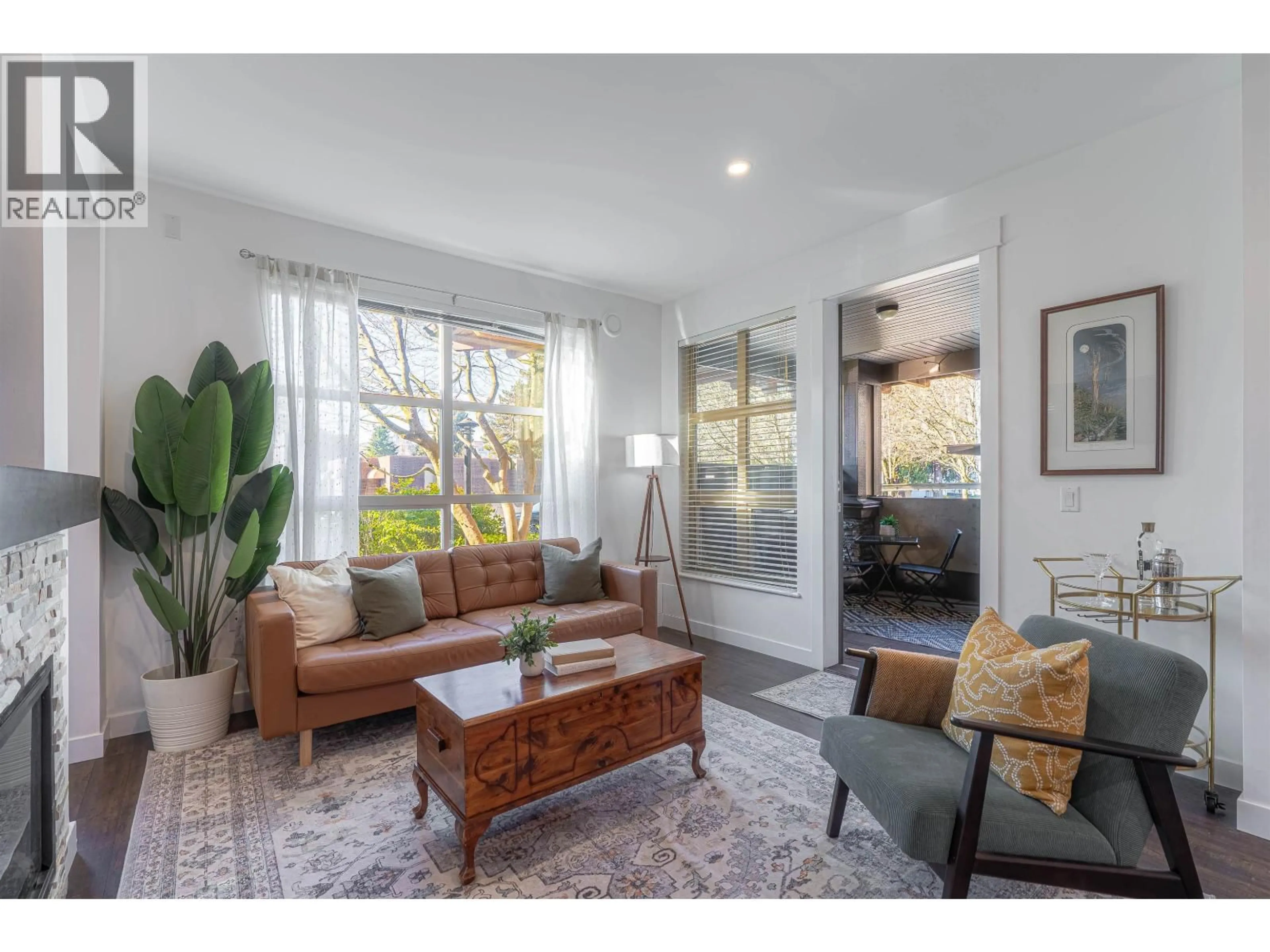 Living room with furniture, unknown for 110 - 1468 ST. ANDREWS AVENUE, North Vancouver British Columbia V7L0A8