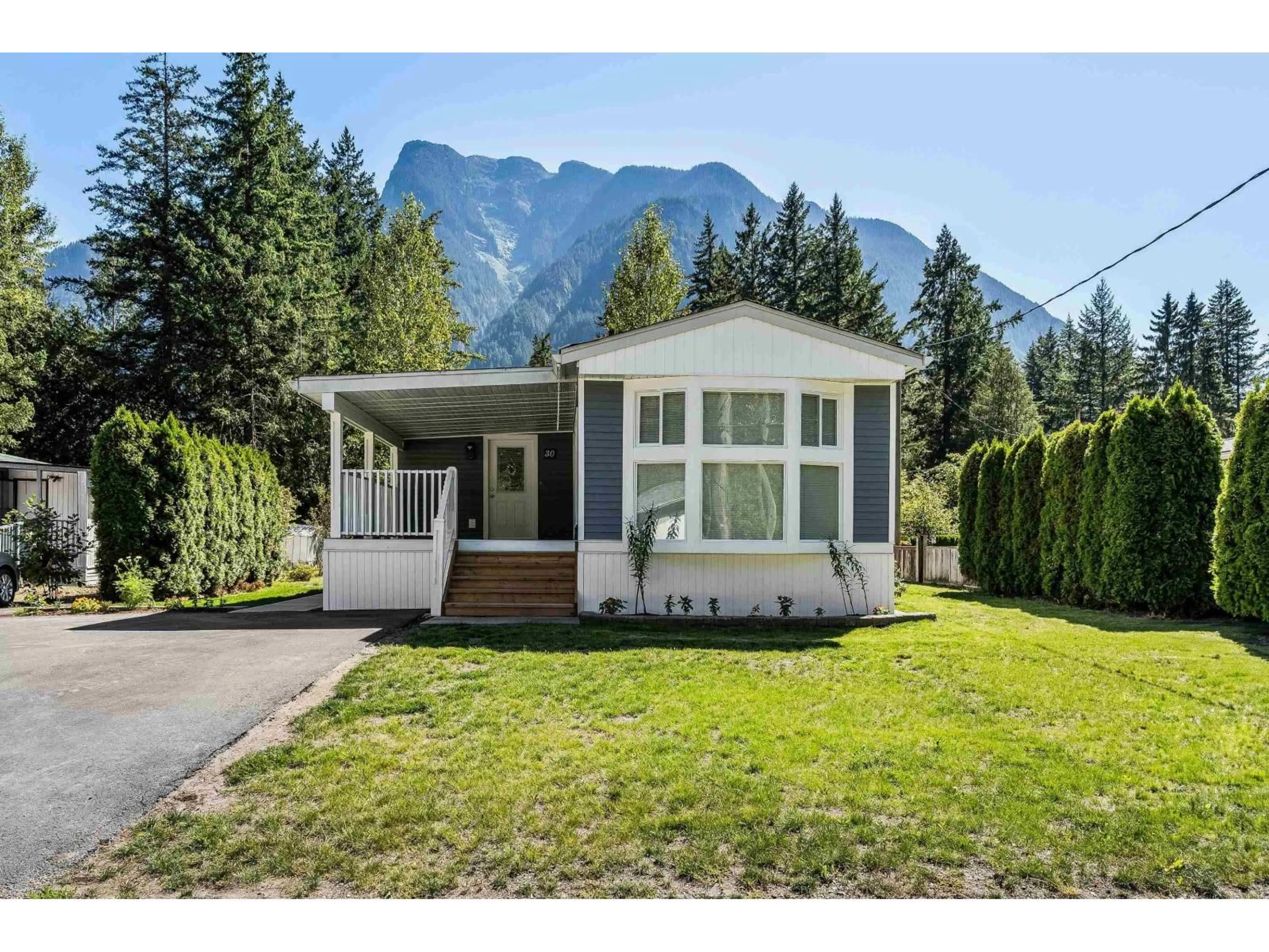 Home with vinyl exterior material, mountain view for 30 - 65367 KAWKAWA LAKE ROAD, Hope British Columbia V0X1L1