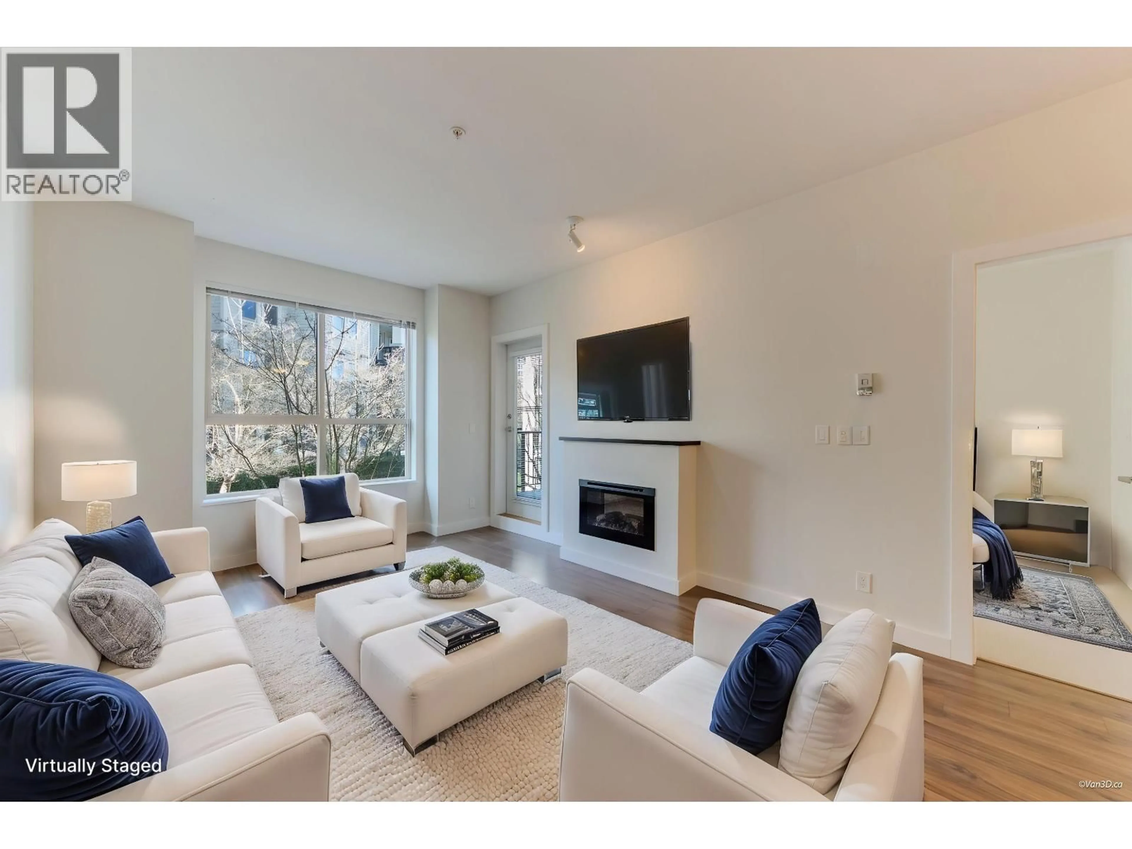 Living room with furniture, unknown for 207 - 240 FRANCIS WAY, New Westminster British Columbia V3L0E5