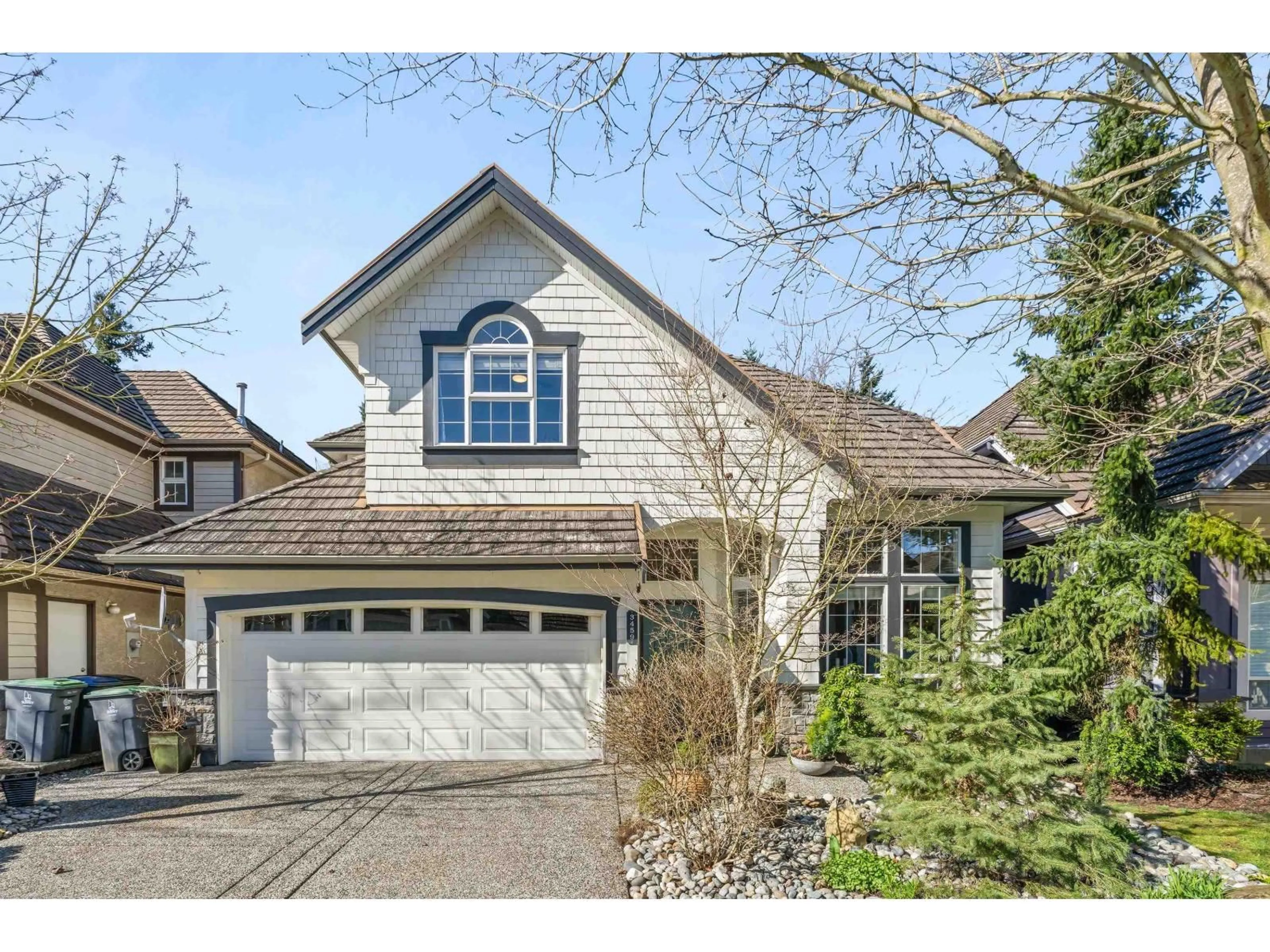 Home with vinyl exterior material, street for 3459 152B STREET, Surrey British Columbia V3S0M5