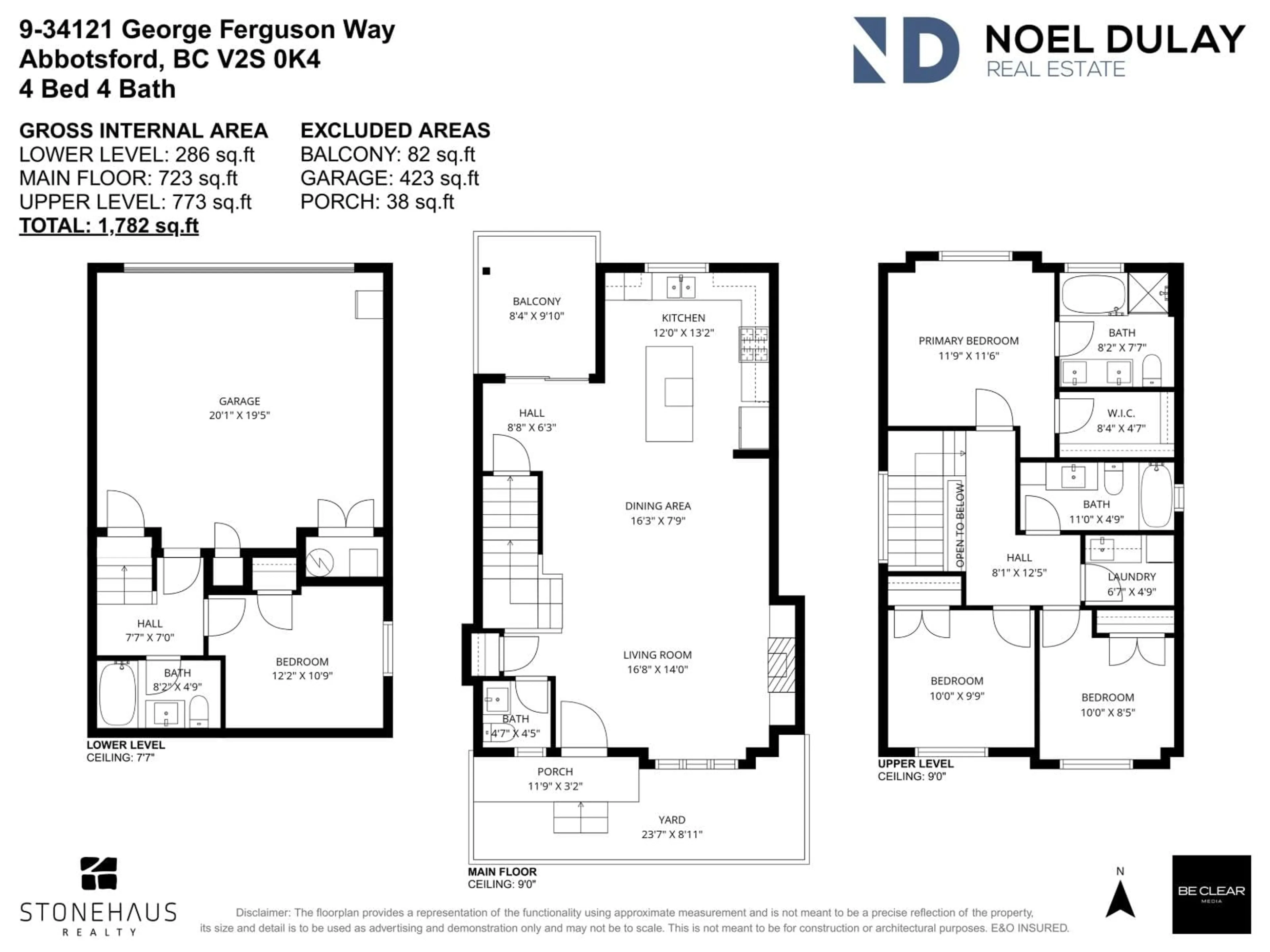 Floor plan for 9 - 34121 GEORGE FERGUSON WAY, Abbotsford British Columbia V2S0K4