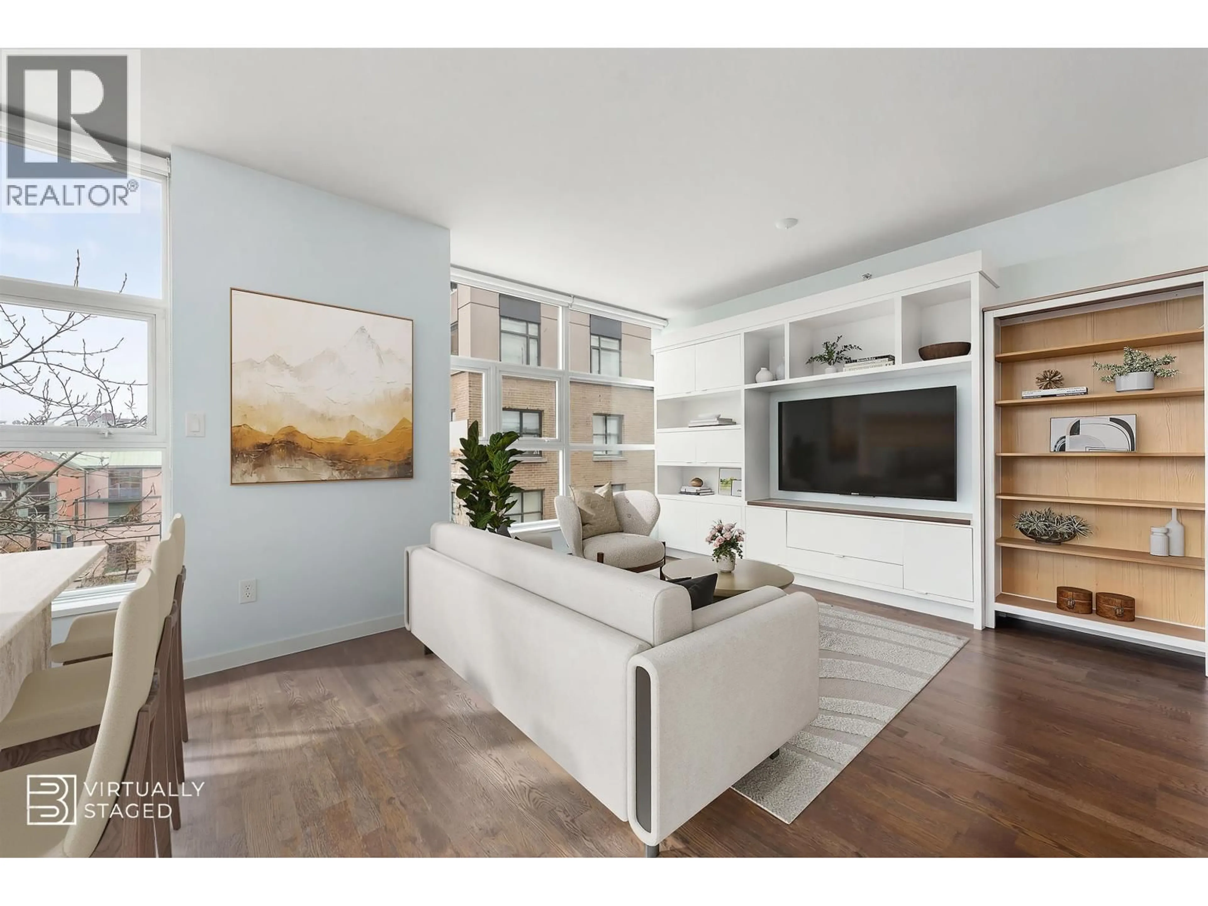 Living room with furniture, unknown for 501 - 189 NATIONAL AVENUE, Vancouver British Columbia V6A4L8