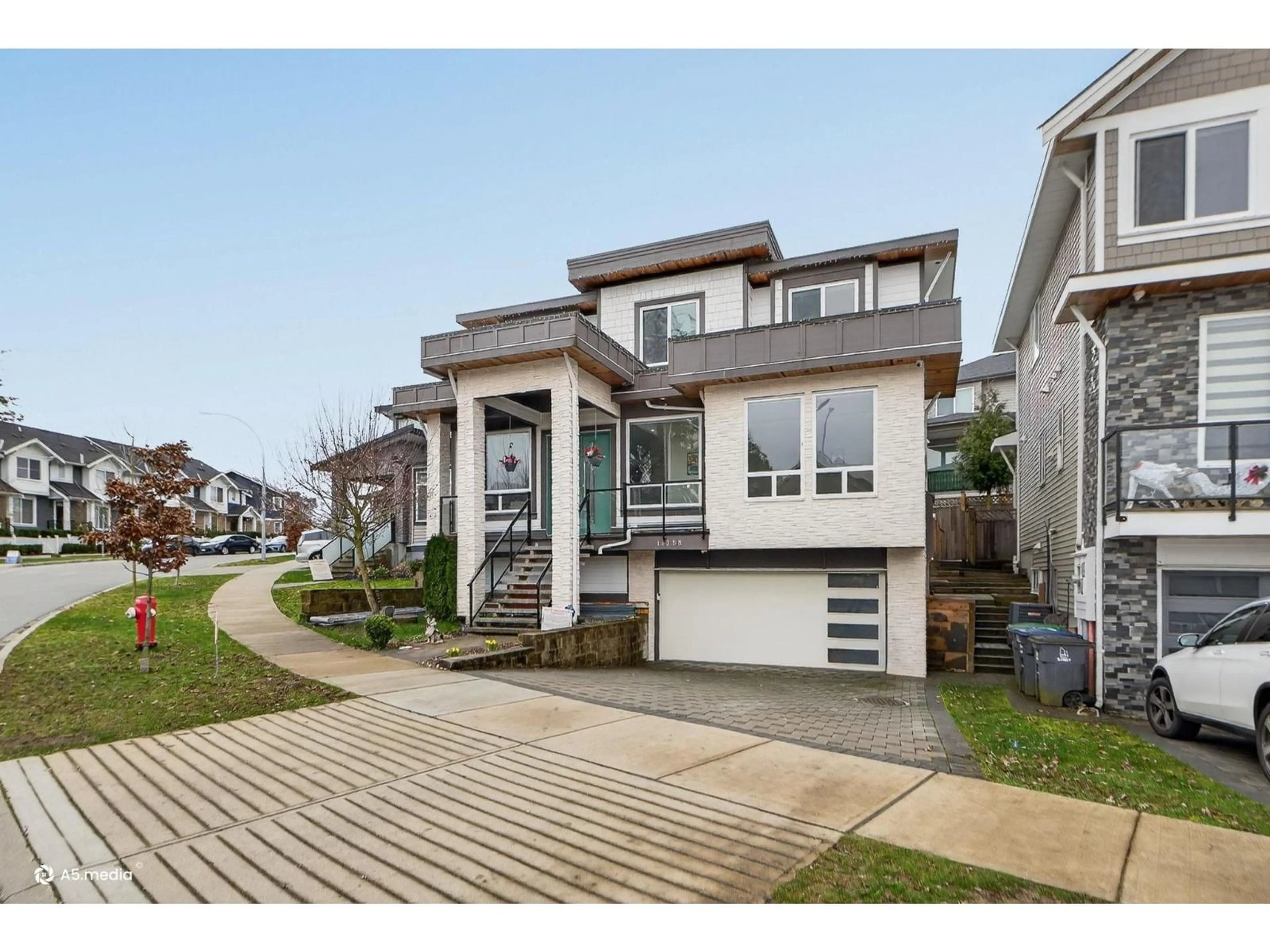 Home with brick exterior material, street for 14298 62 AVENUE, Surrey British Columbia V3X0K5