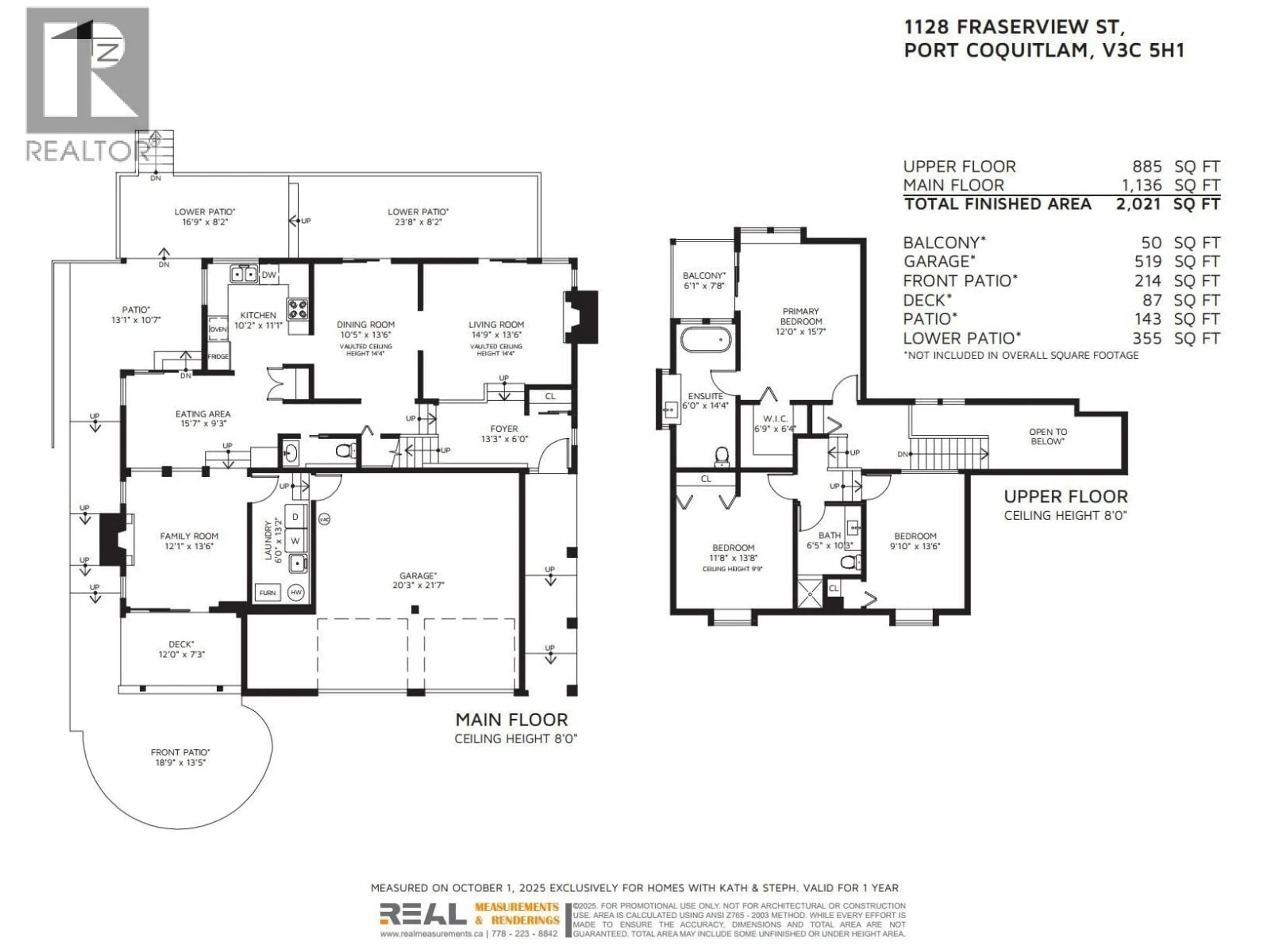 Floor plan for 1128 FRASERVIEW STREET, Port Coquitlam British Columbia V3C5H1