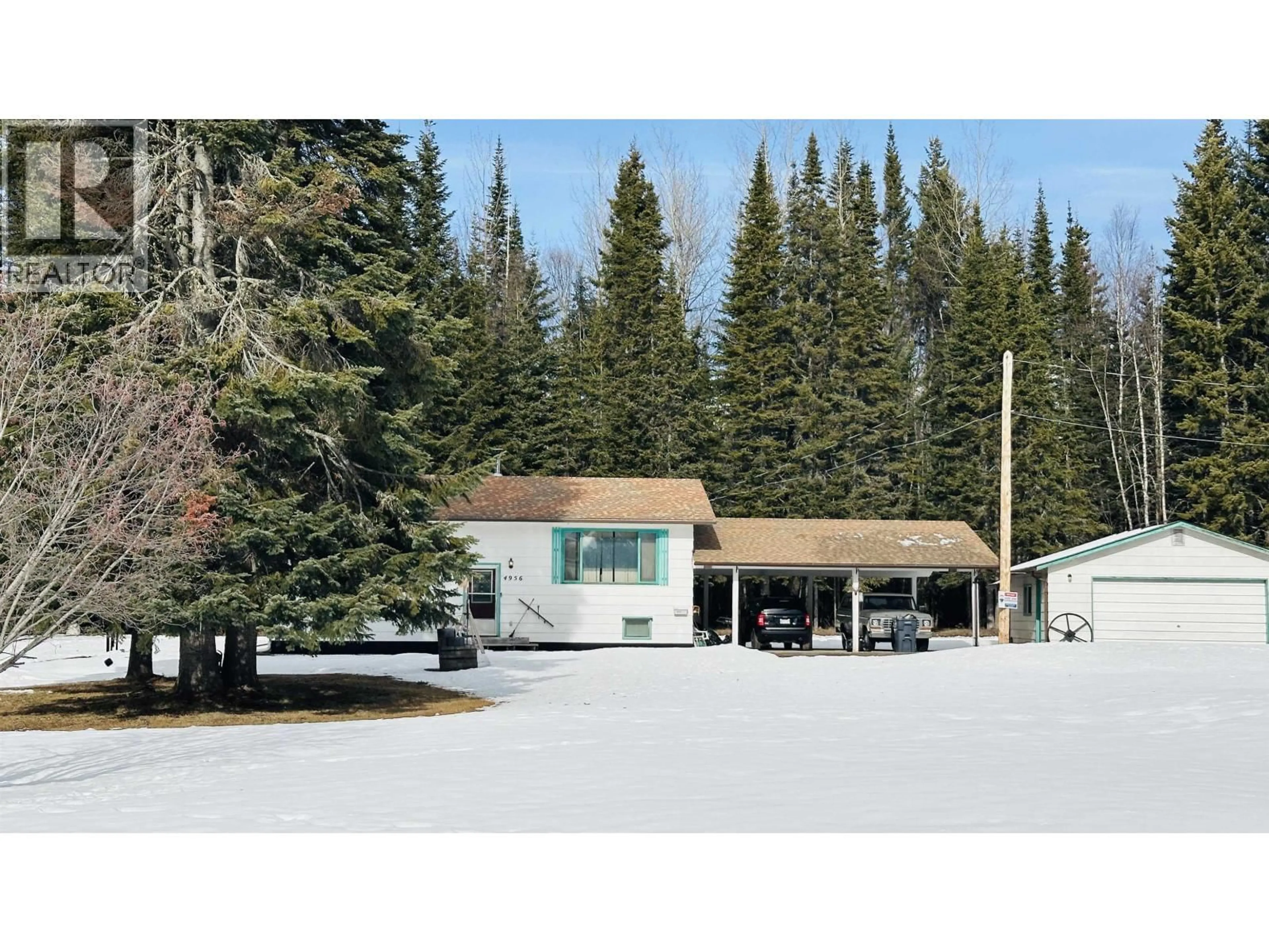 Indoor garage for 4956 GREENWOOD STREET, Prince George British Columbia V2K2W5