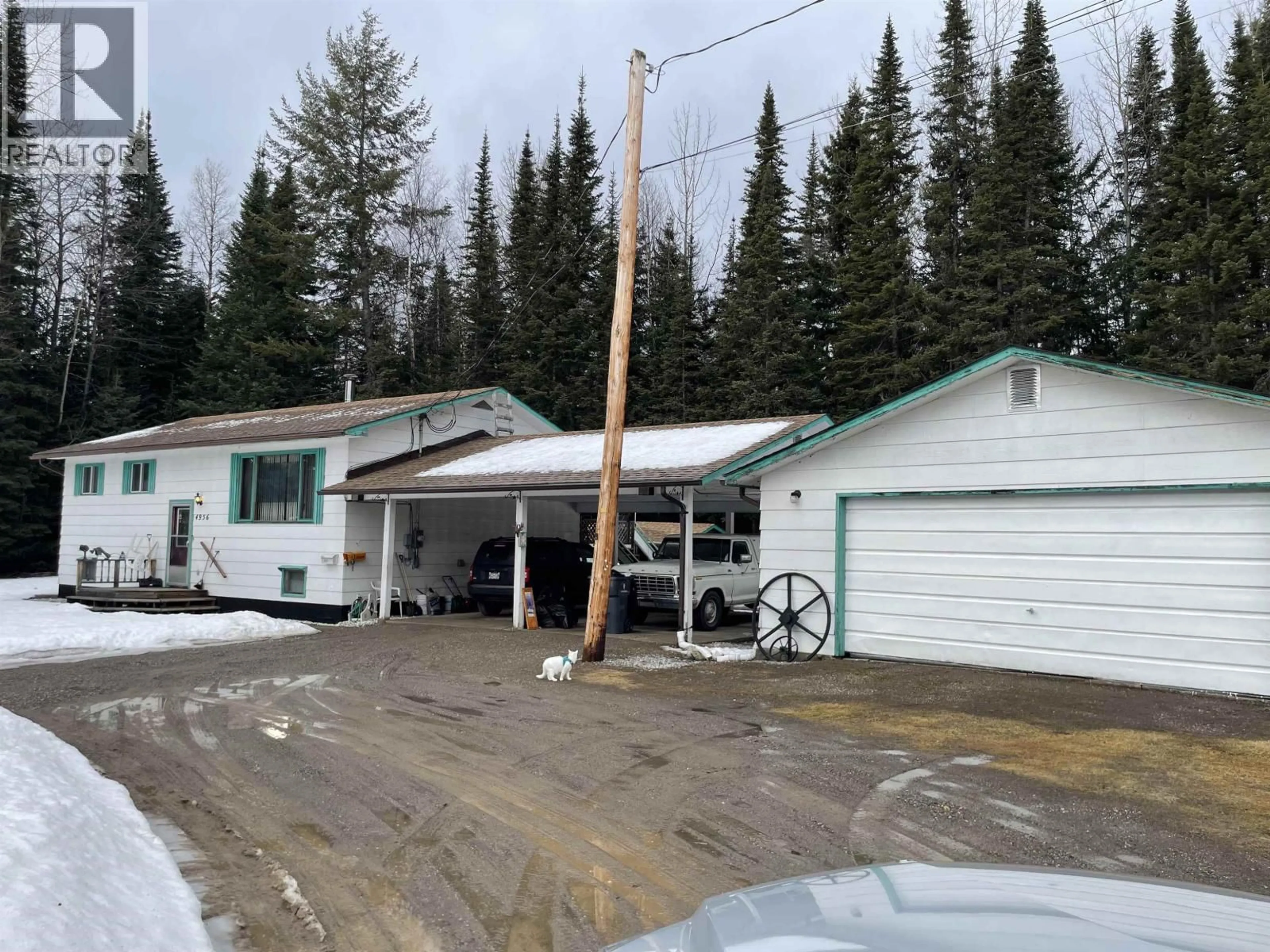 Indoor garage for 4956 GREENWOOD STREET, Prince George British Columbia V2K2W5