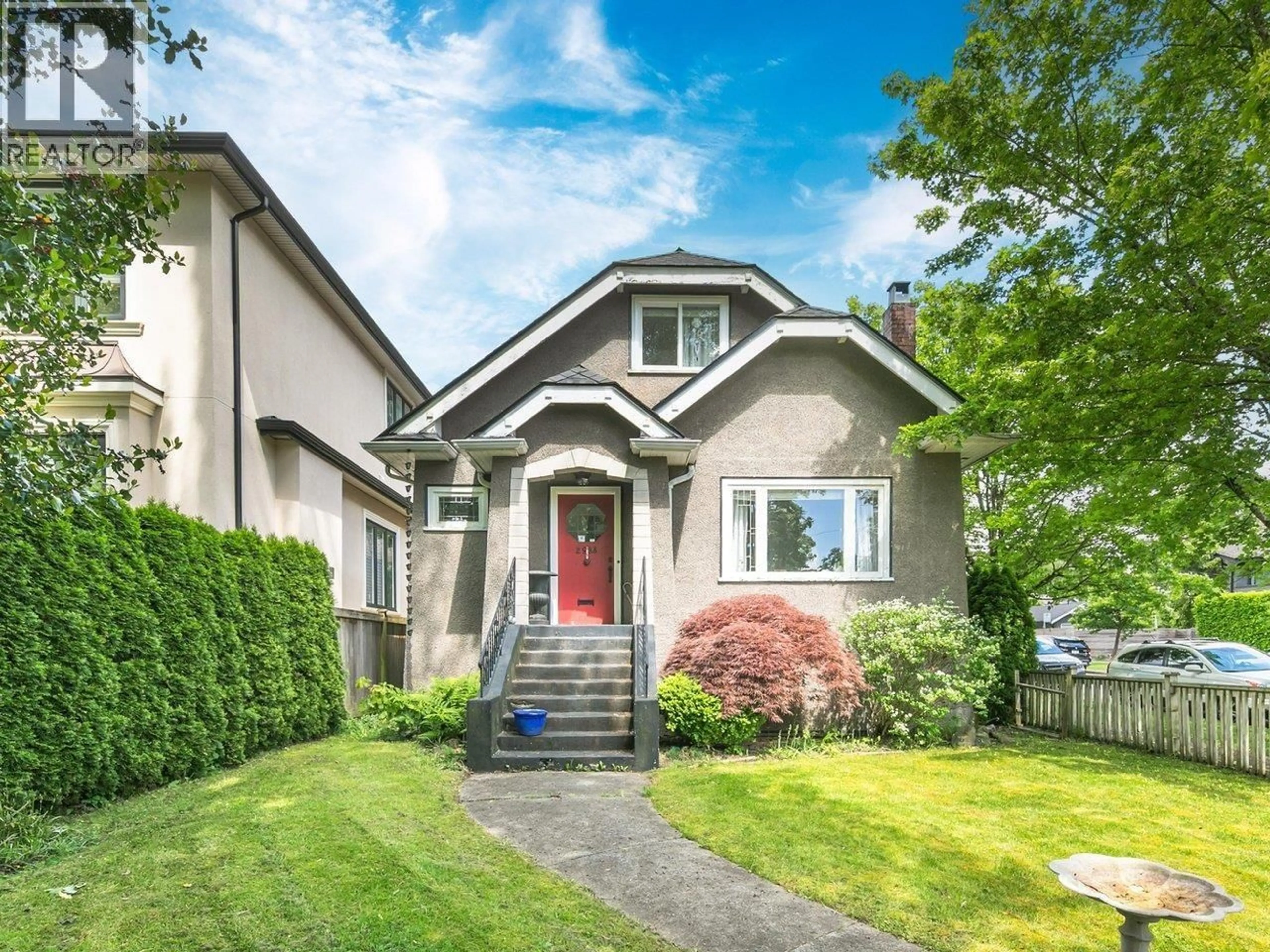 Home with vinyl exterior material, street for 2903 42ND AVENUE, Vancouver British Columbia V6N3G8