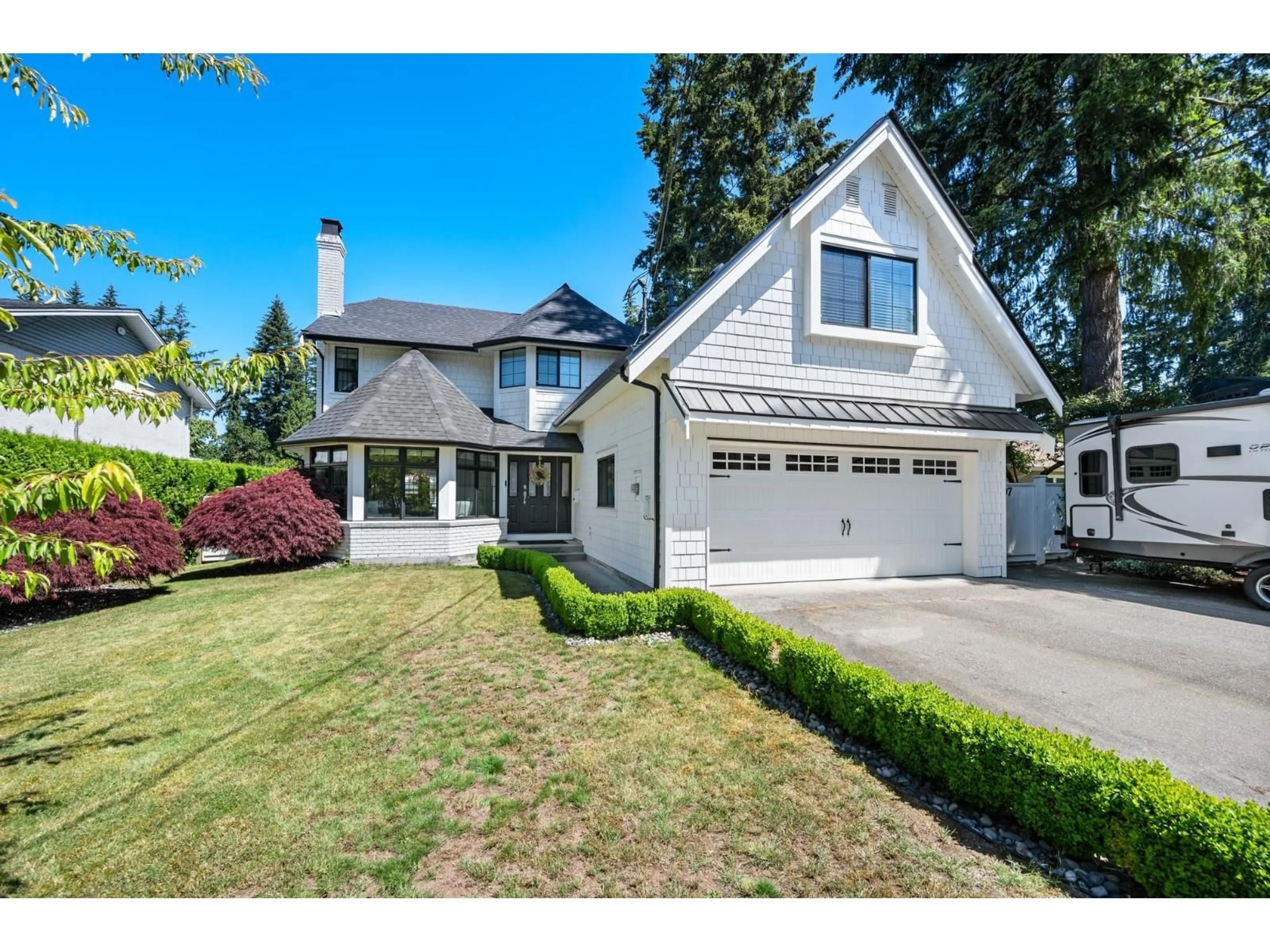 Home with vinyl exterior material, street for 20197 42 AVENUE, Langley British Columbia V3A3A6