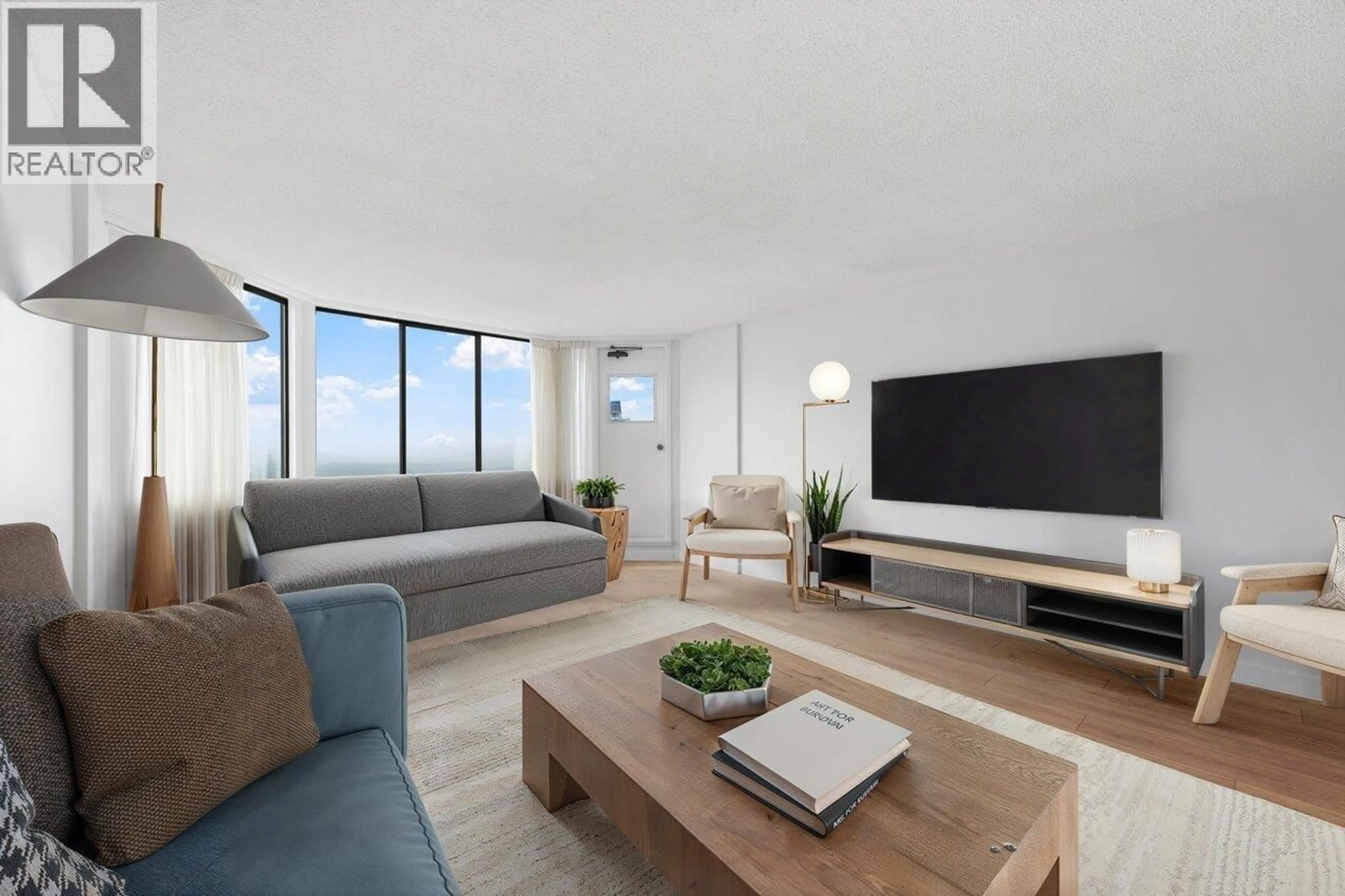 Living room with furniture, unknown for 2104 - 6540 BURLINGTON AVENUE, Burnaby British Columbia V5H3M7