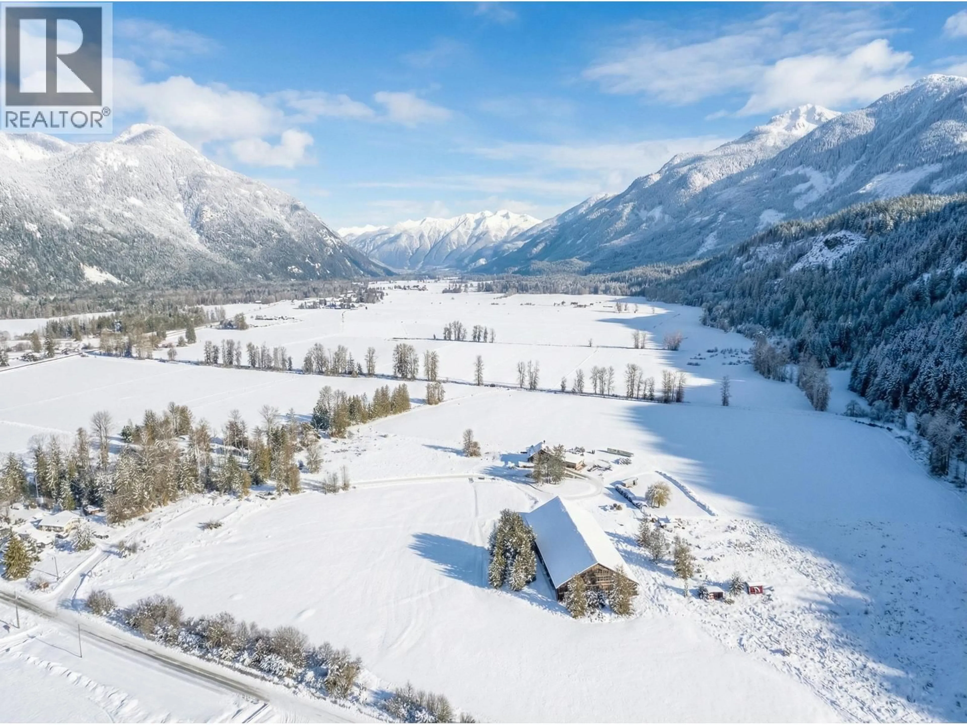A pic from outside/outdoor area/front of a property/back of a property/a pic from drone, mountain view for 9115 PEMBERTON MEADOWS ROAD, Pemberton British Columbia V0N2L2
