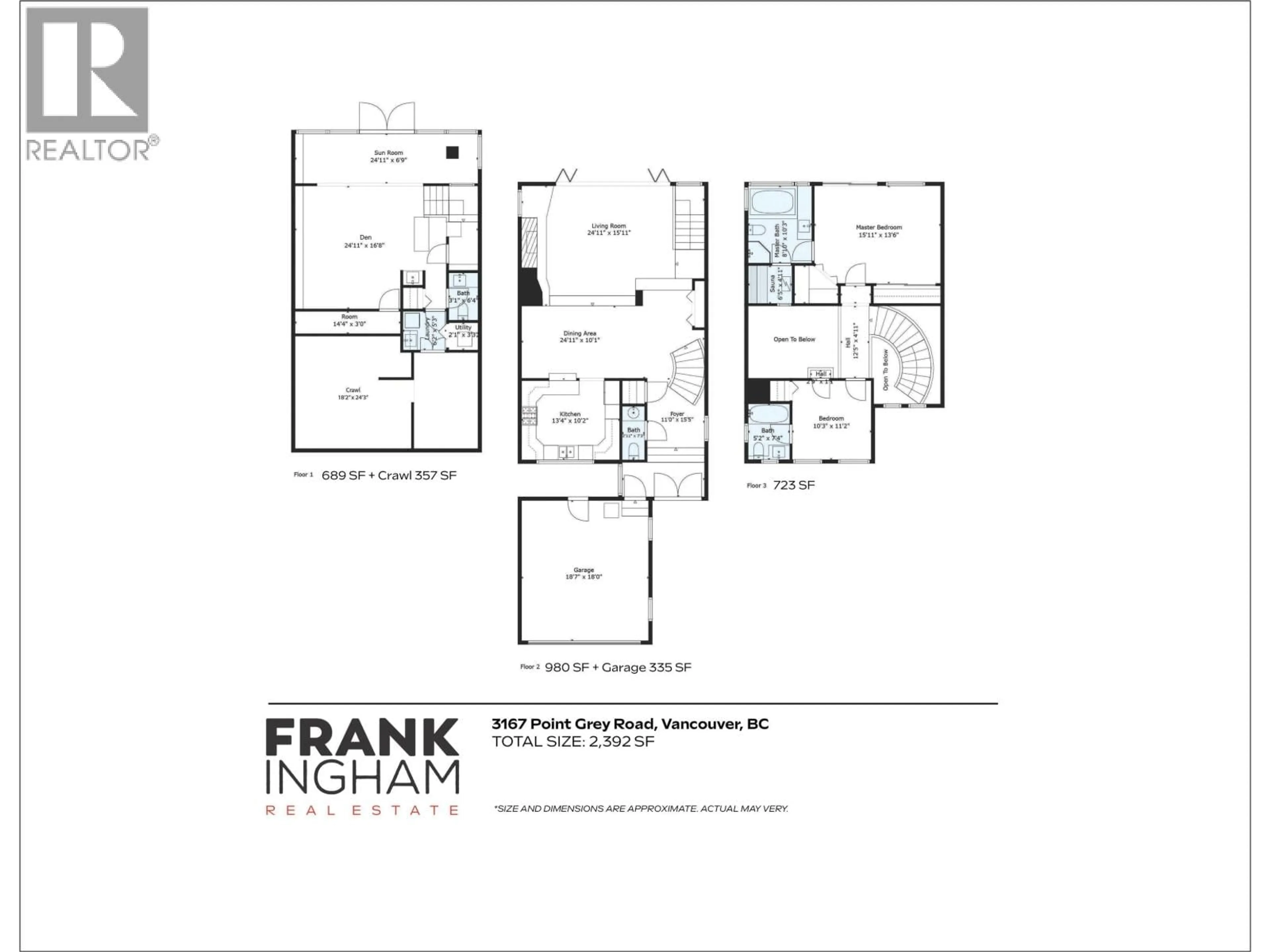 Floor plan for 3167 POINT GREY ROAD, Vancouver British Columbia V6K1B3