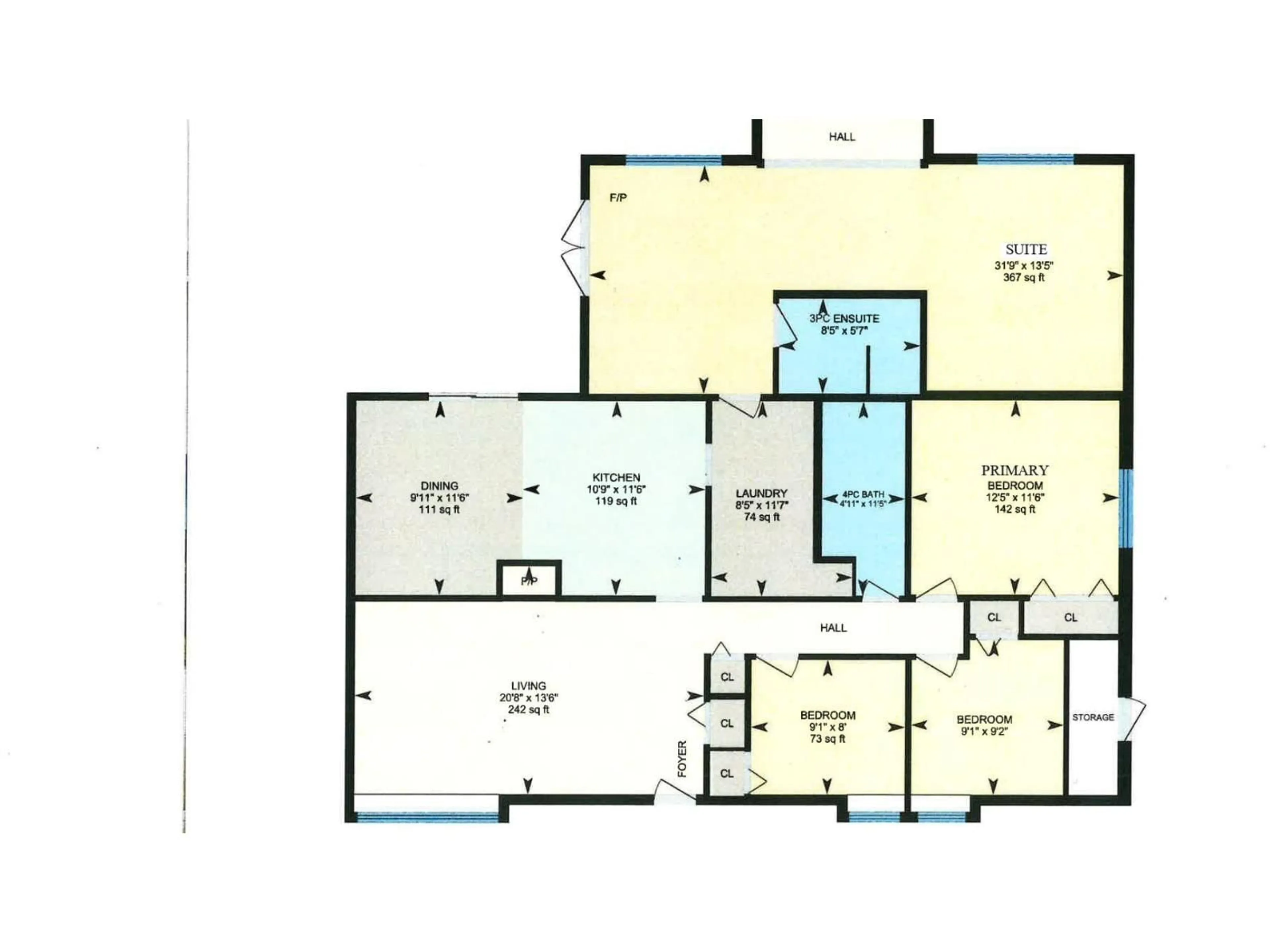 Floor plan for 34843 LABURNUM AVENUE, Abbotsford British Columbia V2S5J3