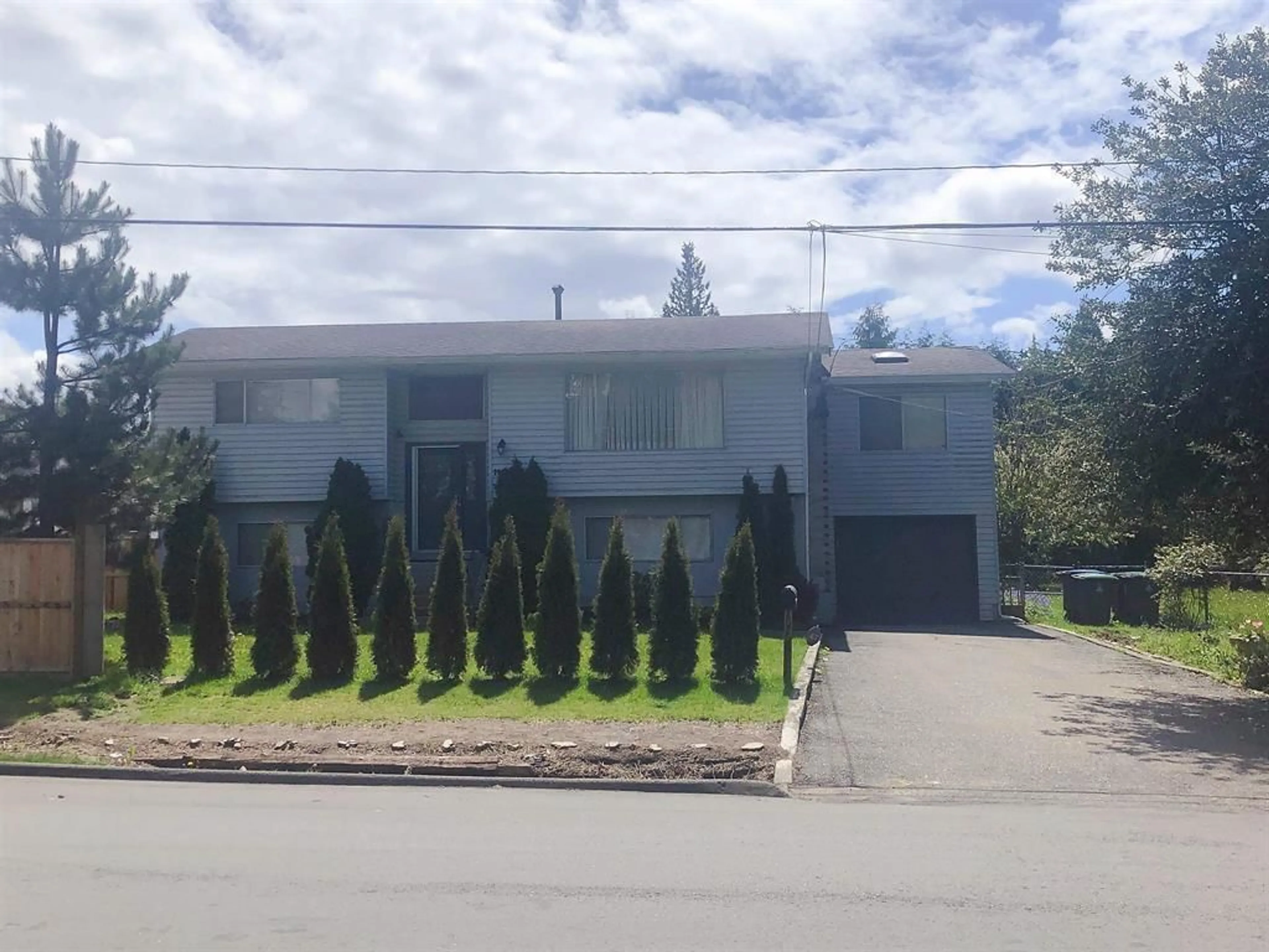 Home with vinyl exterior material, street for 16768 26 AVENUE, Surrey British Columbia V3Z0B2