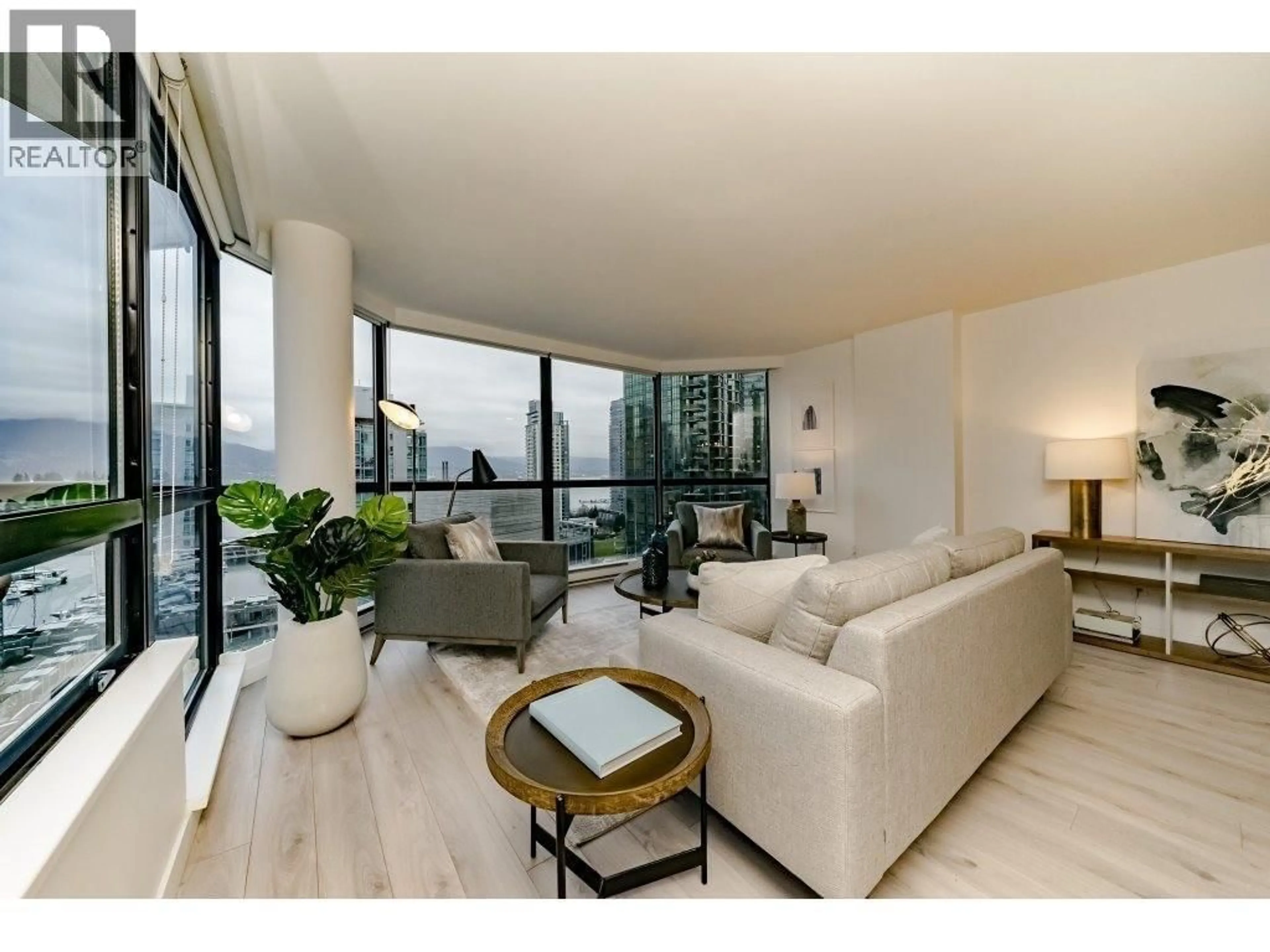 Living room with furniture, unknown for 1002 - 1415 GEORGIA STREET, Vancouver British Columbia V6G3C8