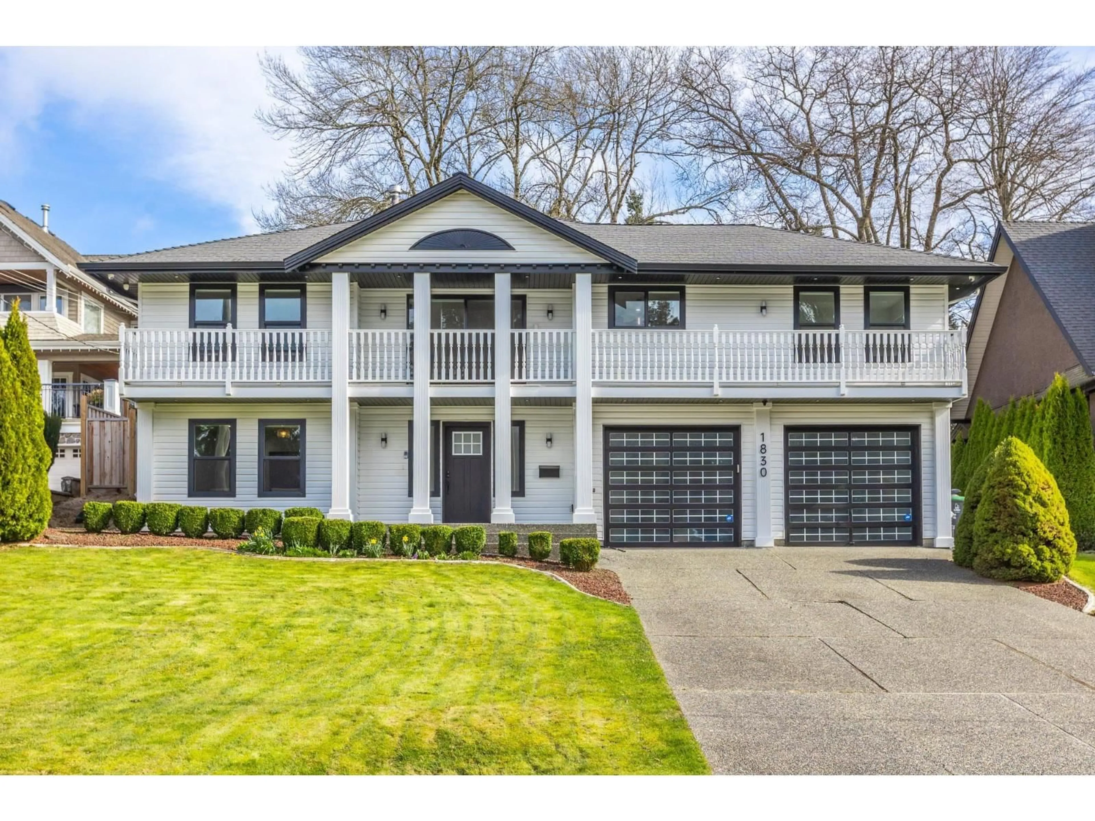 Home with vinyl exterior material, street for 1830 126 STREET, Surrey British Columbia V4A3P5