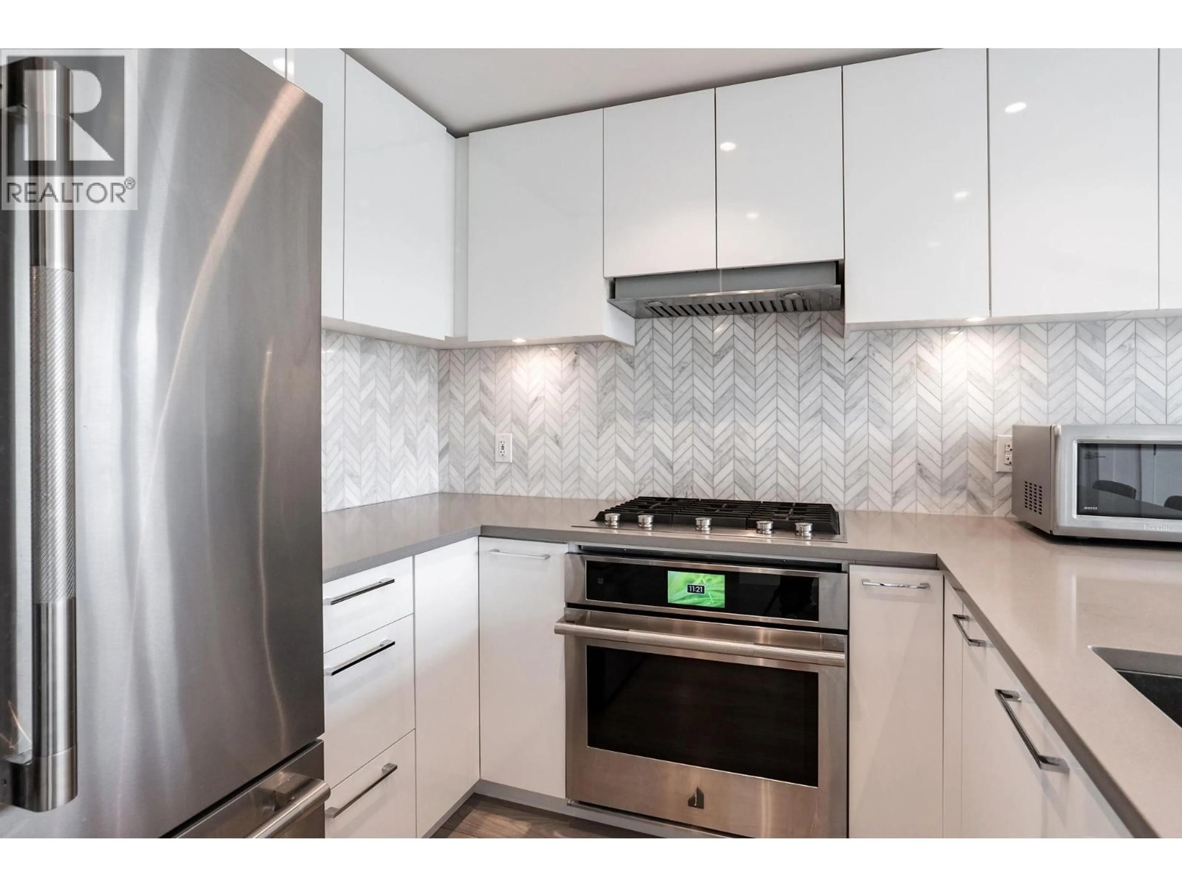 Standard kitchen, ceramic/tile floor for 905 - 8570 RIVERGRASS DRIVE, Vancouver British Columbia V5S0H4