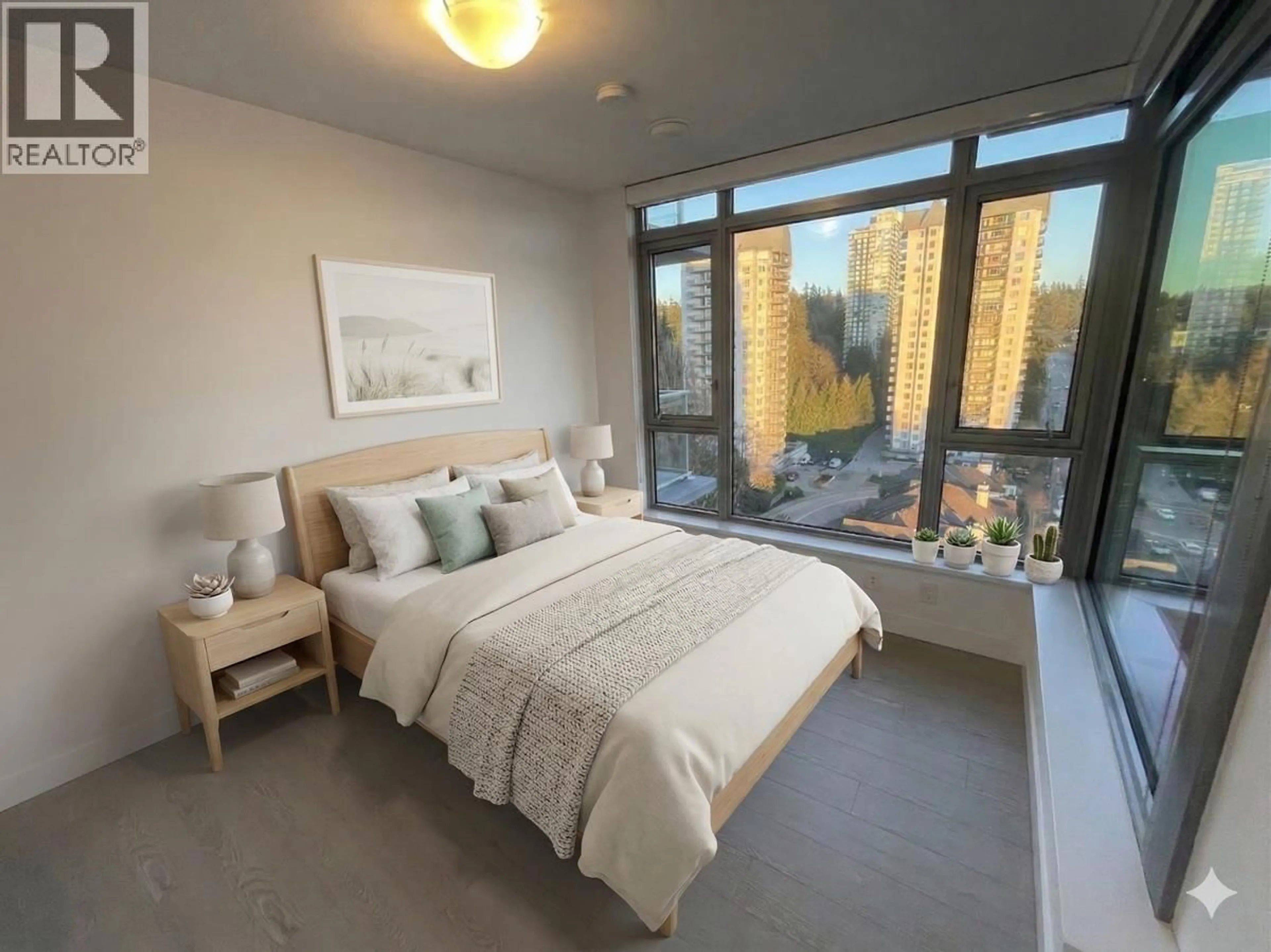 Bedroom with bed, unknown for 1307 - 518 WHITING WAY, Coquitlam British Columbia V3J0H7