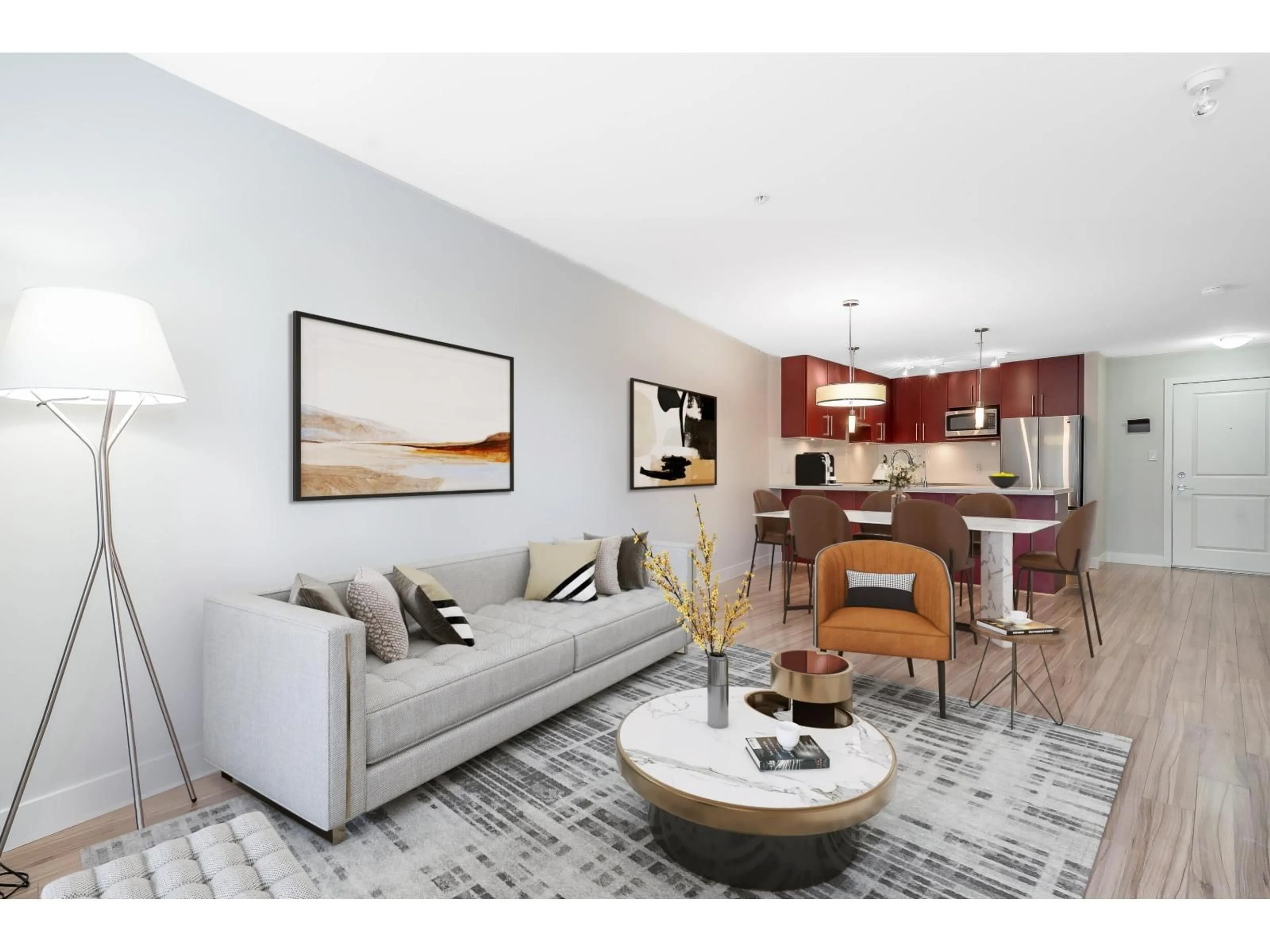 Living room with furniture, unknown for 220 - 15735 CROYDON DRIVE, Surrey British Columbia V3Z2L5