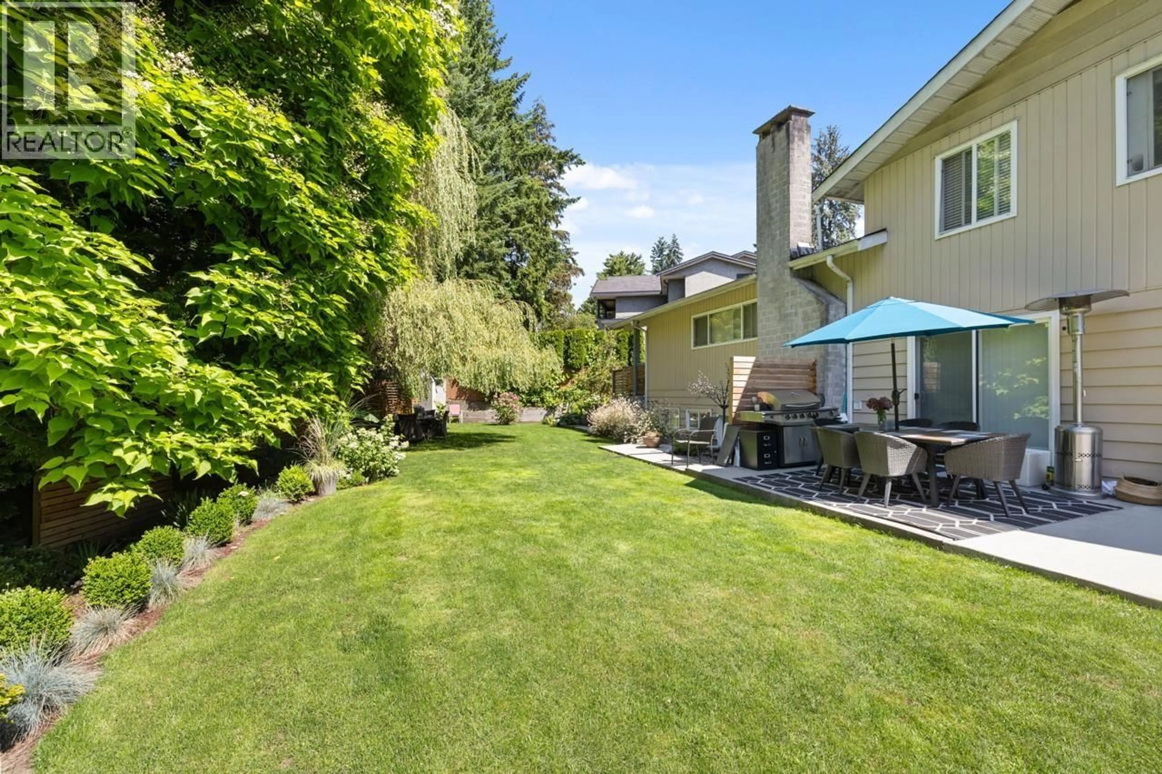 Patio, water/lake/river/ocean view for 8240 MANSON DRIVE, Burnaby British Columbia V5A2C2