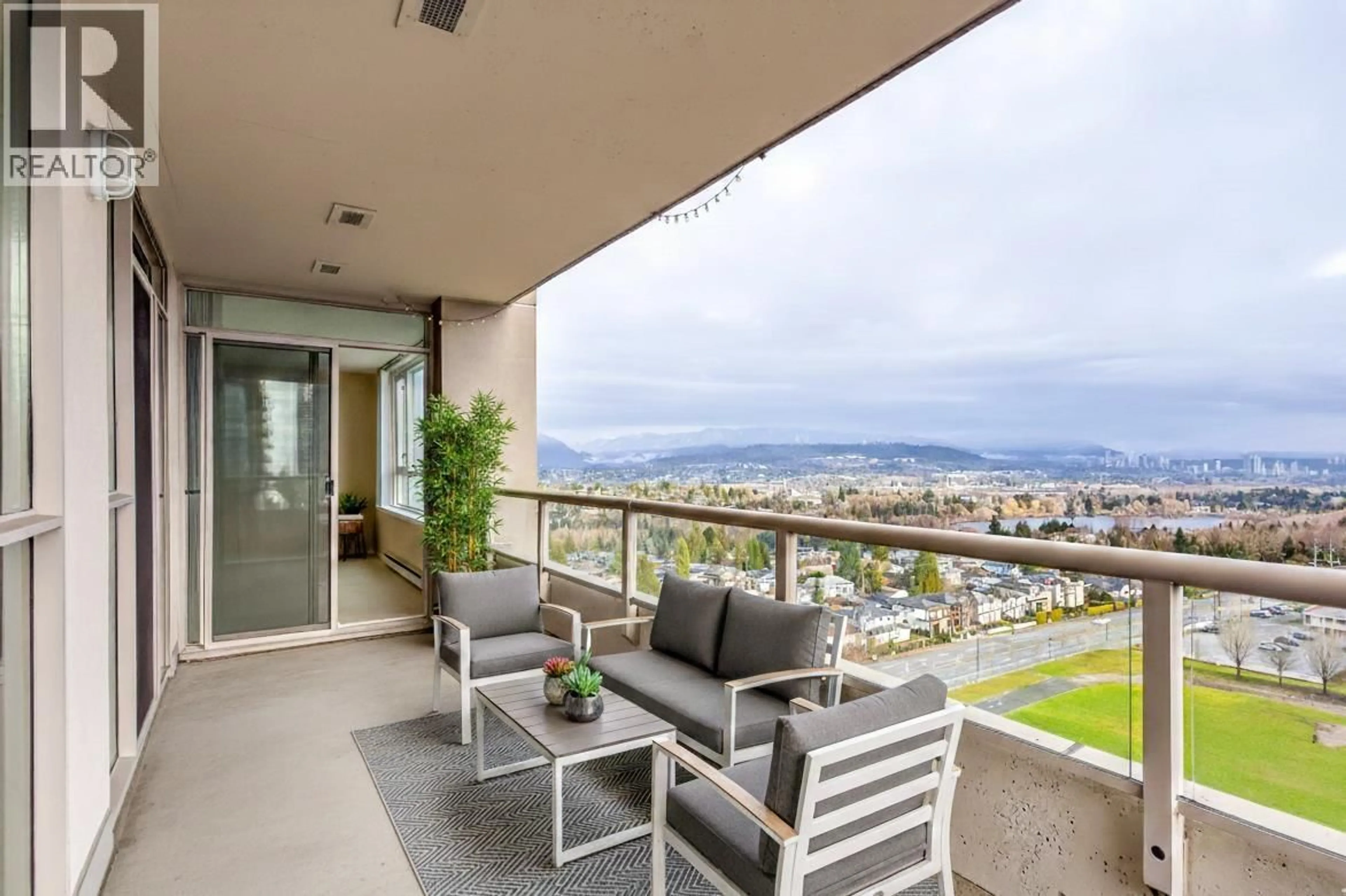 Balcony in the apartment, unknown for 1607 - 6055 NELSON AVENUE, Burnaby British Columbia V5H4L4