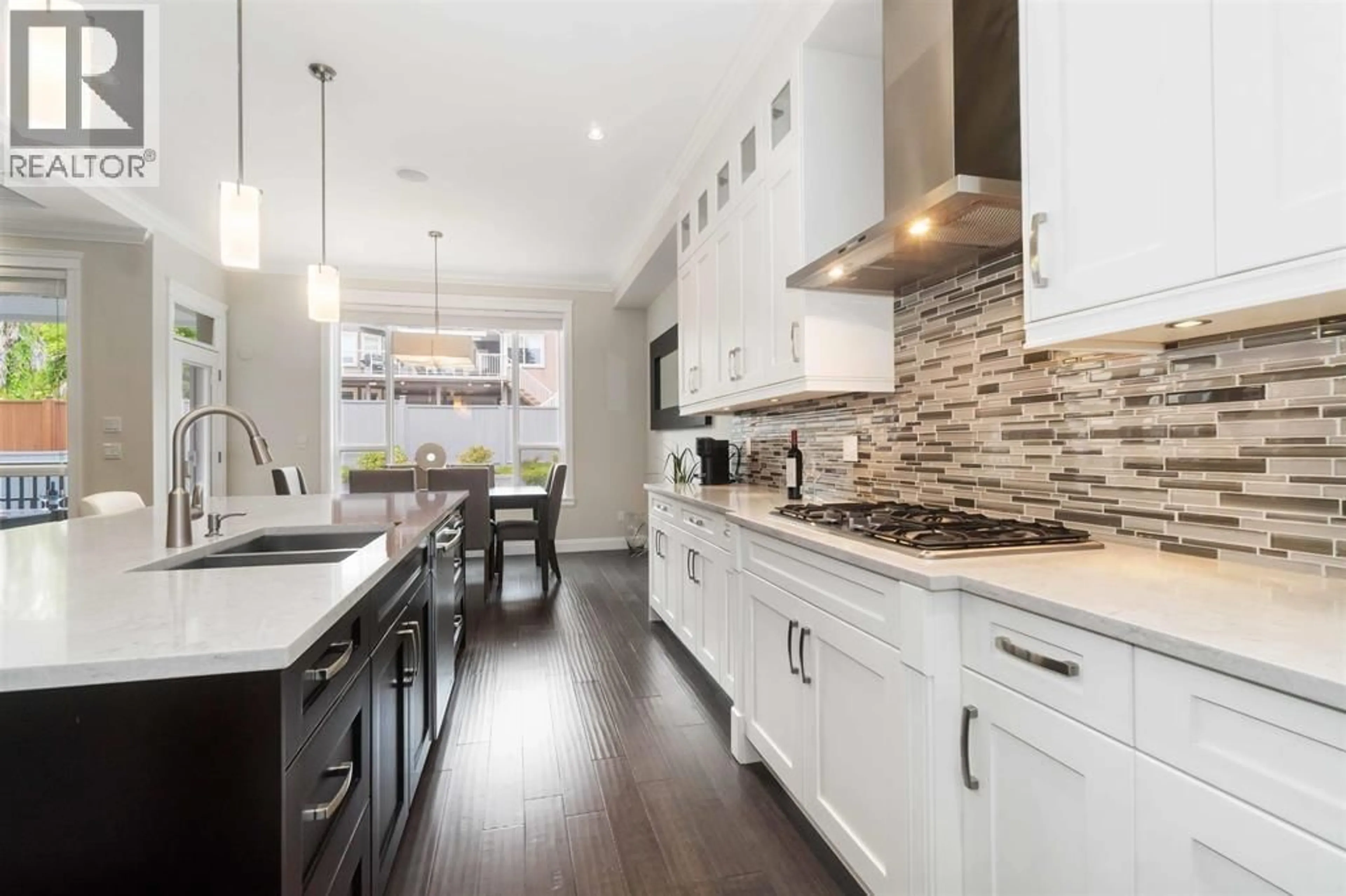 Contemporary kitchen, ceramic/tile floor for 3459 DARWIN AVENUE, Coquitlam British Columbia V3B3H6