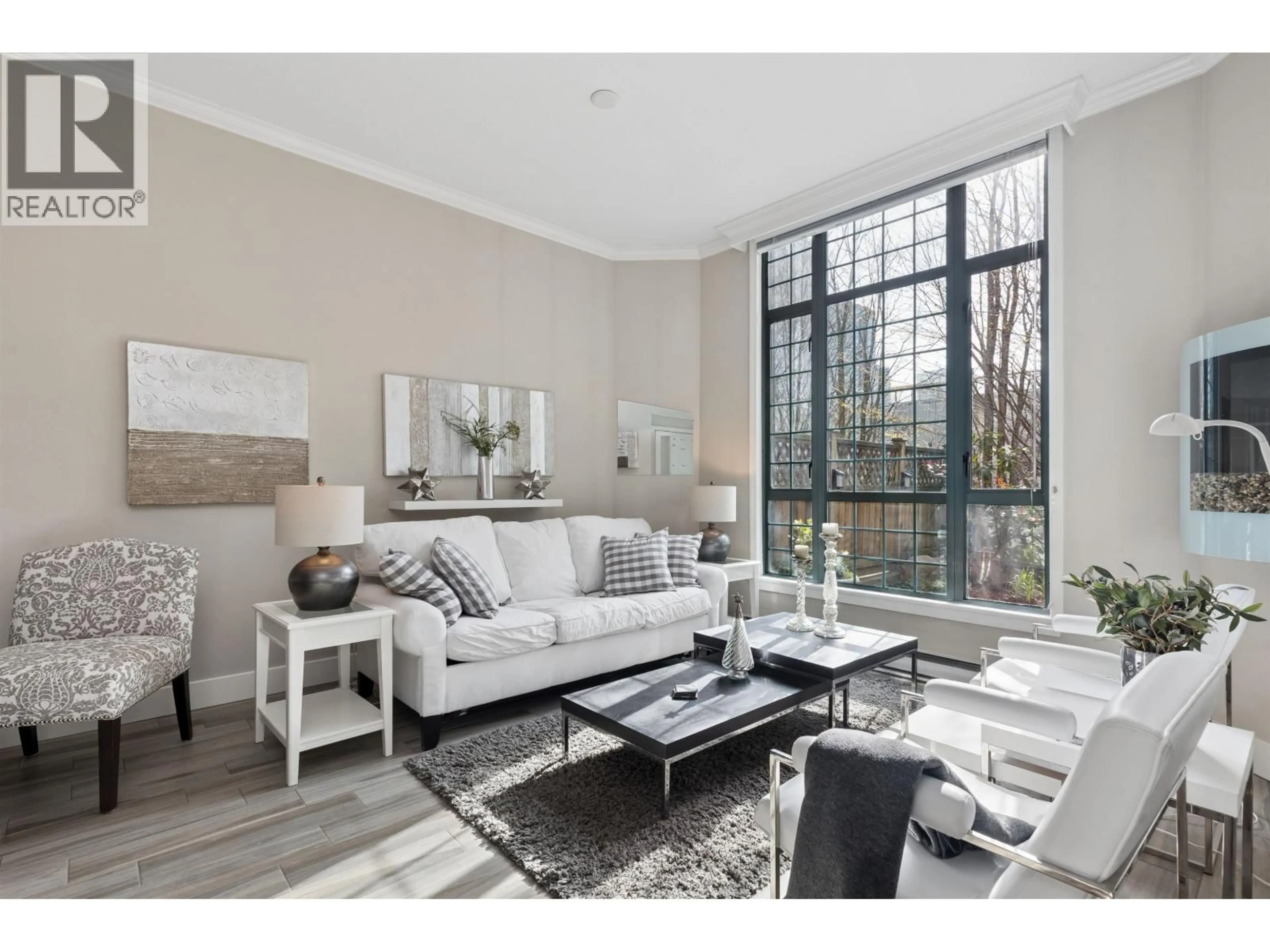 Living room with furniture, unknown for 104 - 293 SMITHE STREET, Vancouver British Columbia V6B5W4