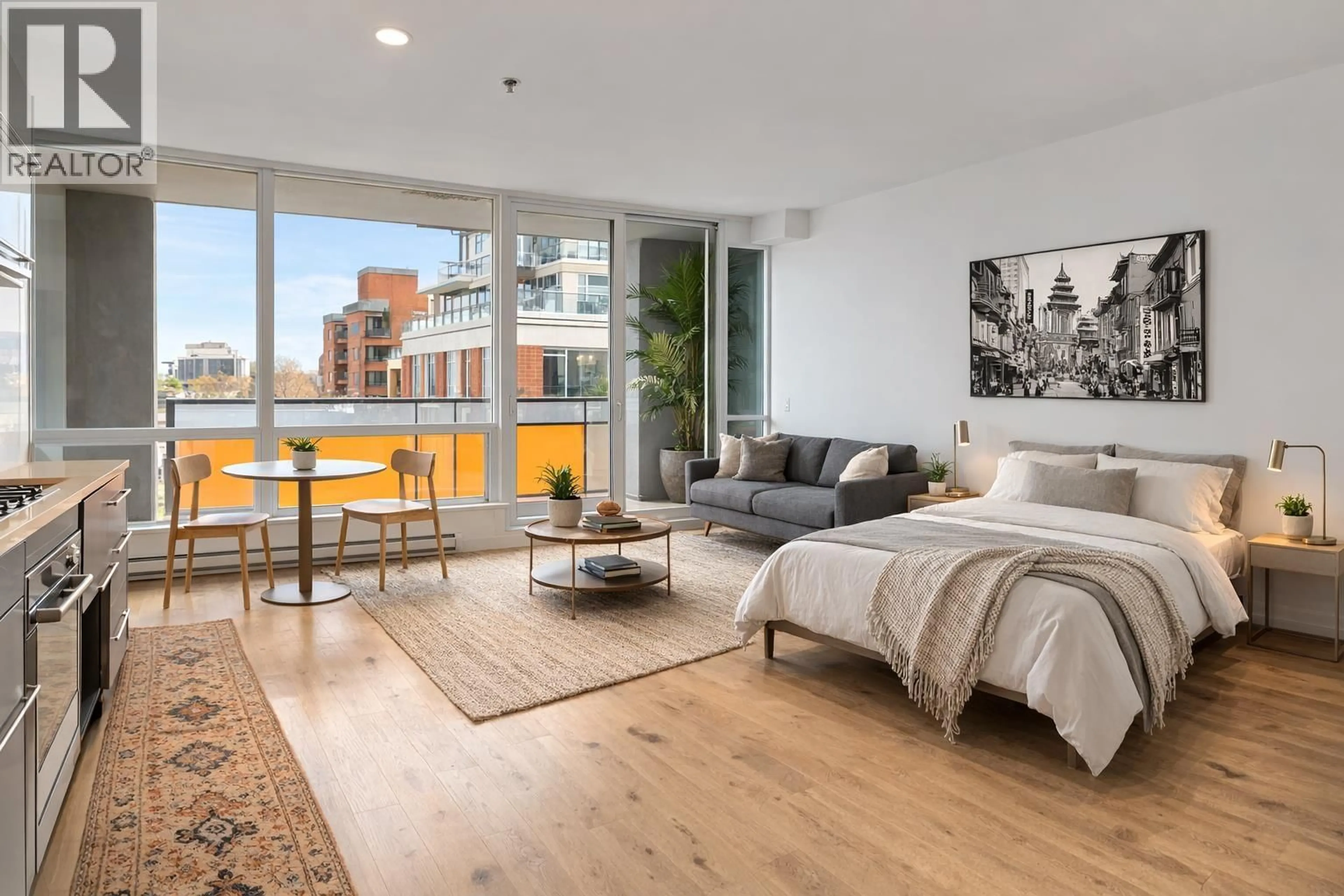 Living room with furniture, unknown for 710 - 718 MAIN STREET, Vancouver British Columbia V6A0B1