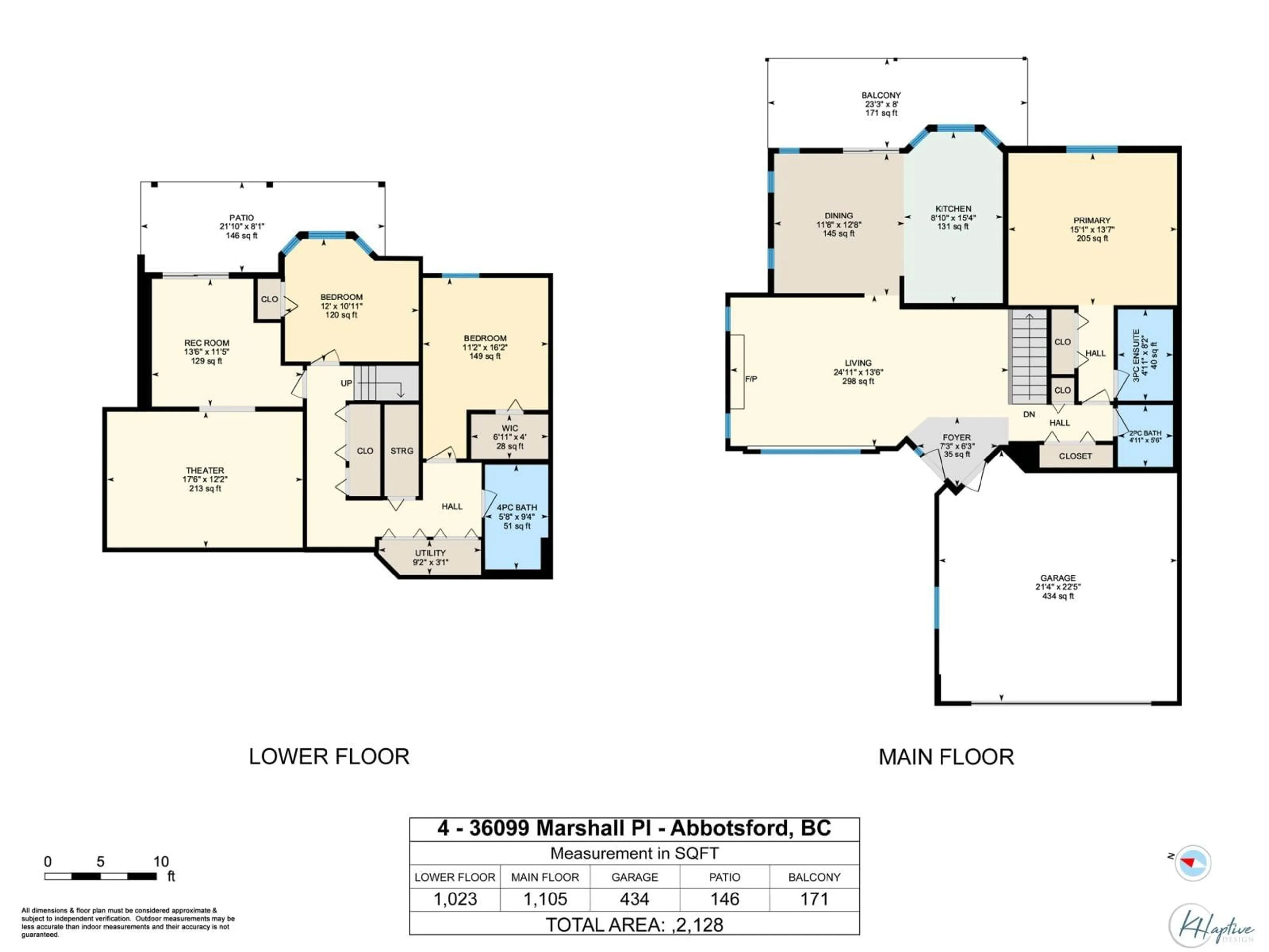 Floor plan for 4 - 36099 MARSHALL ROAD, Abbotsford British Columbia V3G2X1