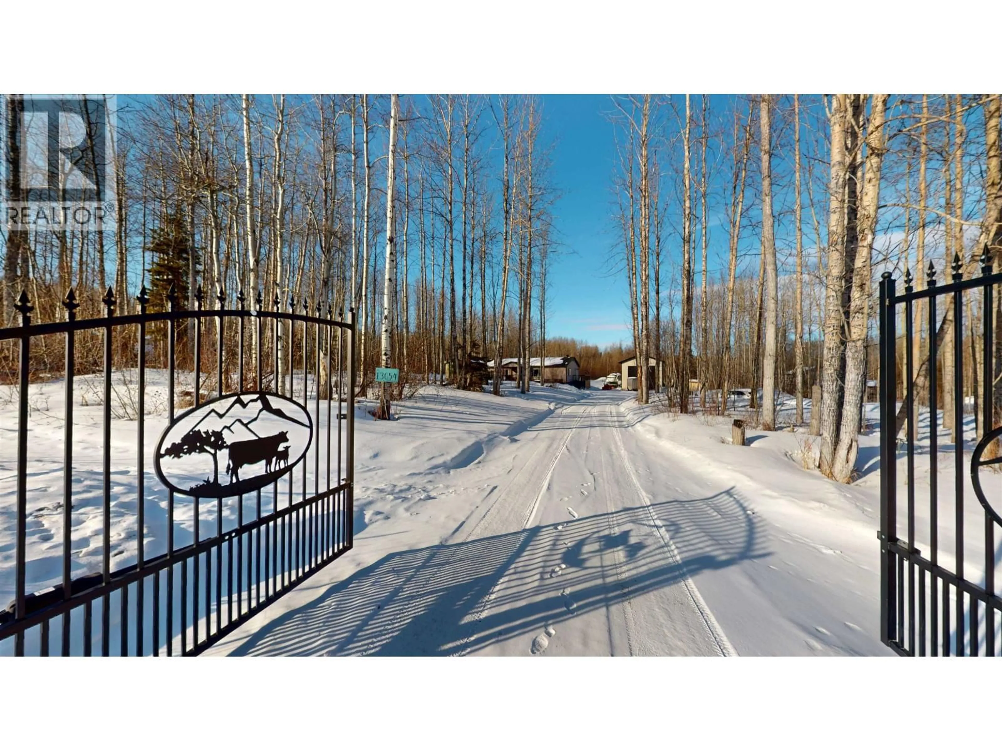 A pic from outside/outdoor area/front of a property/back of a property/a pic from drone, unknown for 13654 SAWYER ROAD, Charlie Lake British Columbia V1J8L2