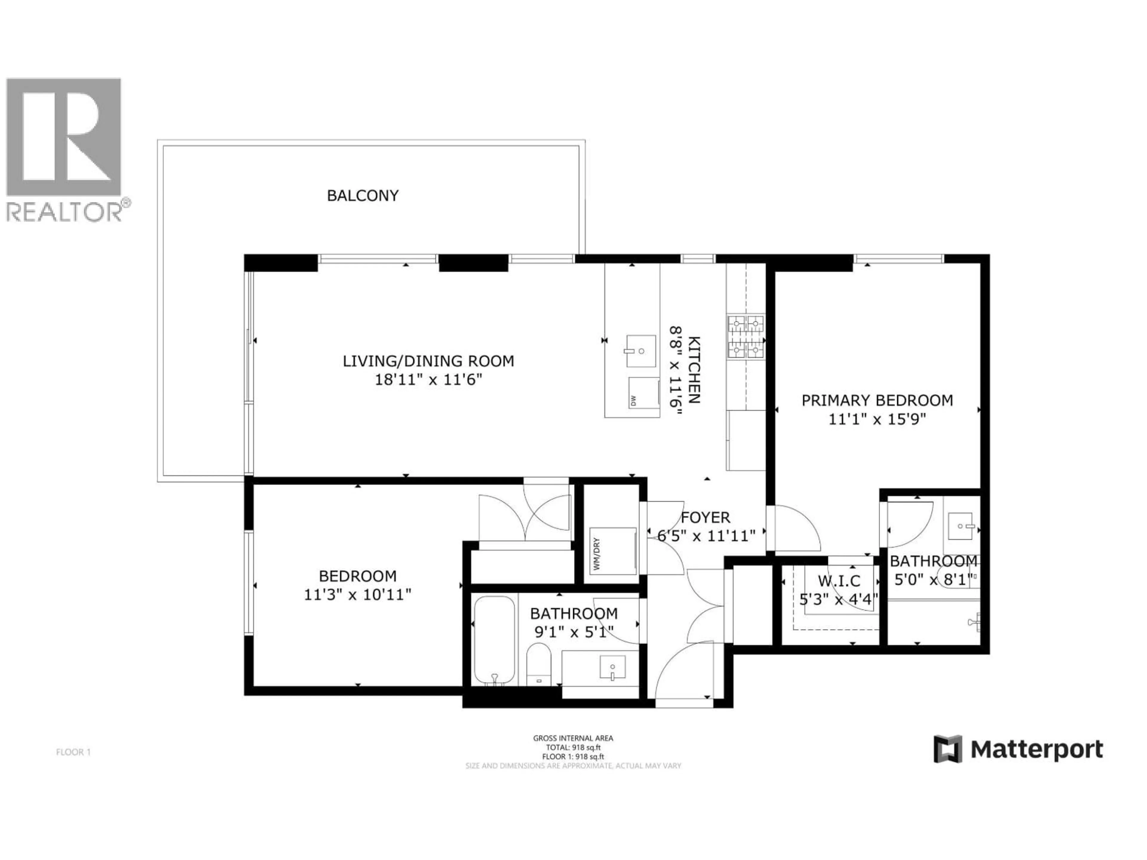 Floor plan for 2107 - 4465 JUNEAU STREET, Burnaby British Columbia V5C0L8