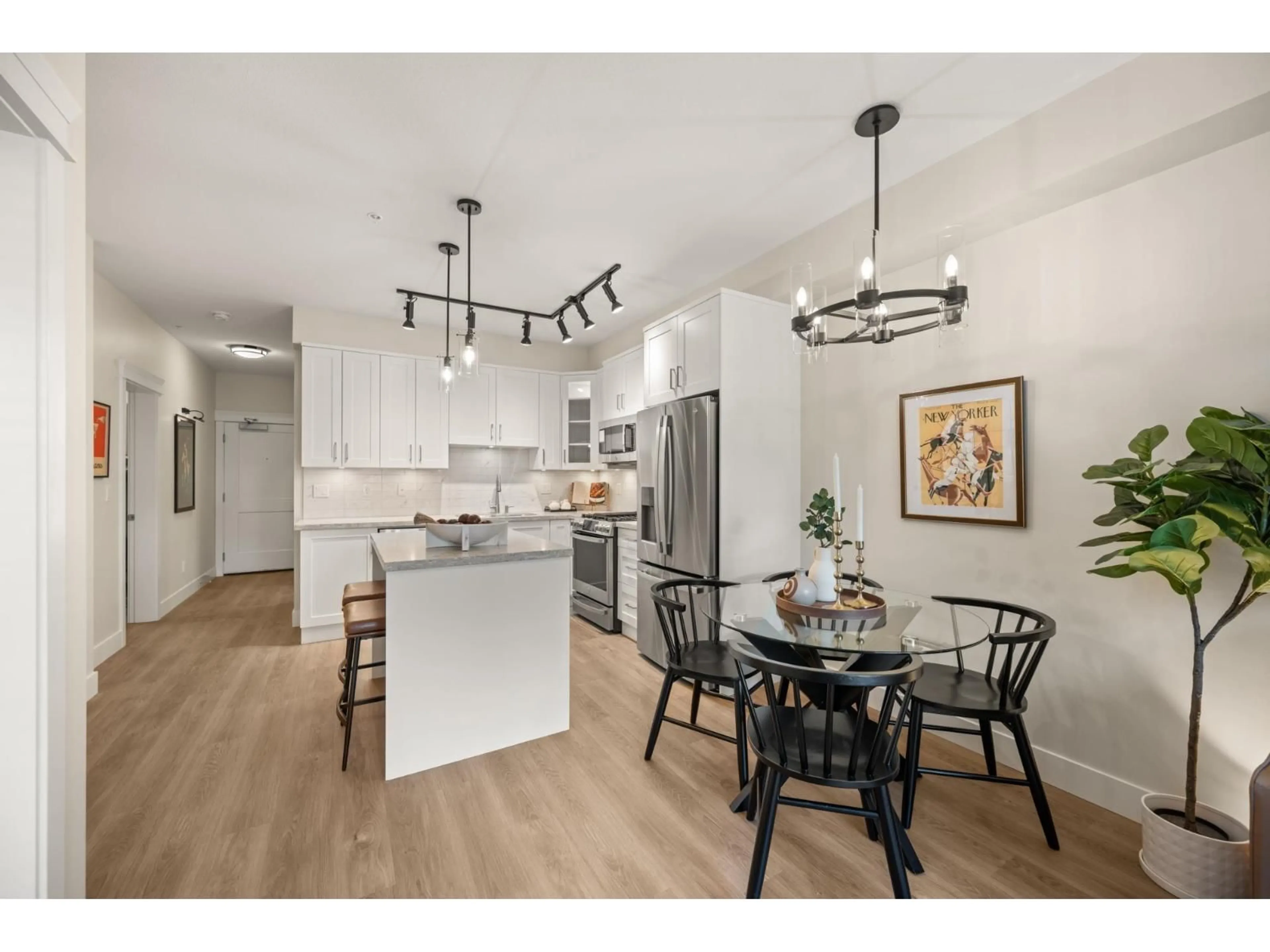 Open concept kitchen, unknown for 209 - 20926 83 AVENUE, Langley British Columbia V2Y3Y9