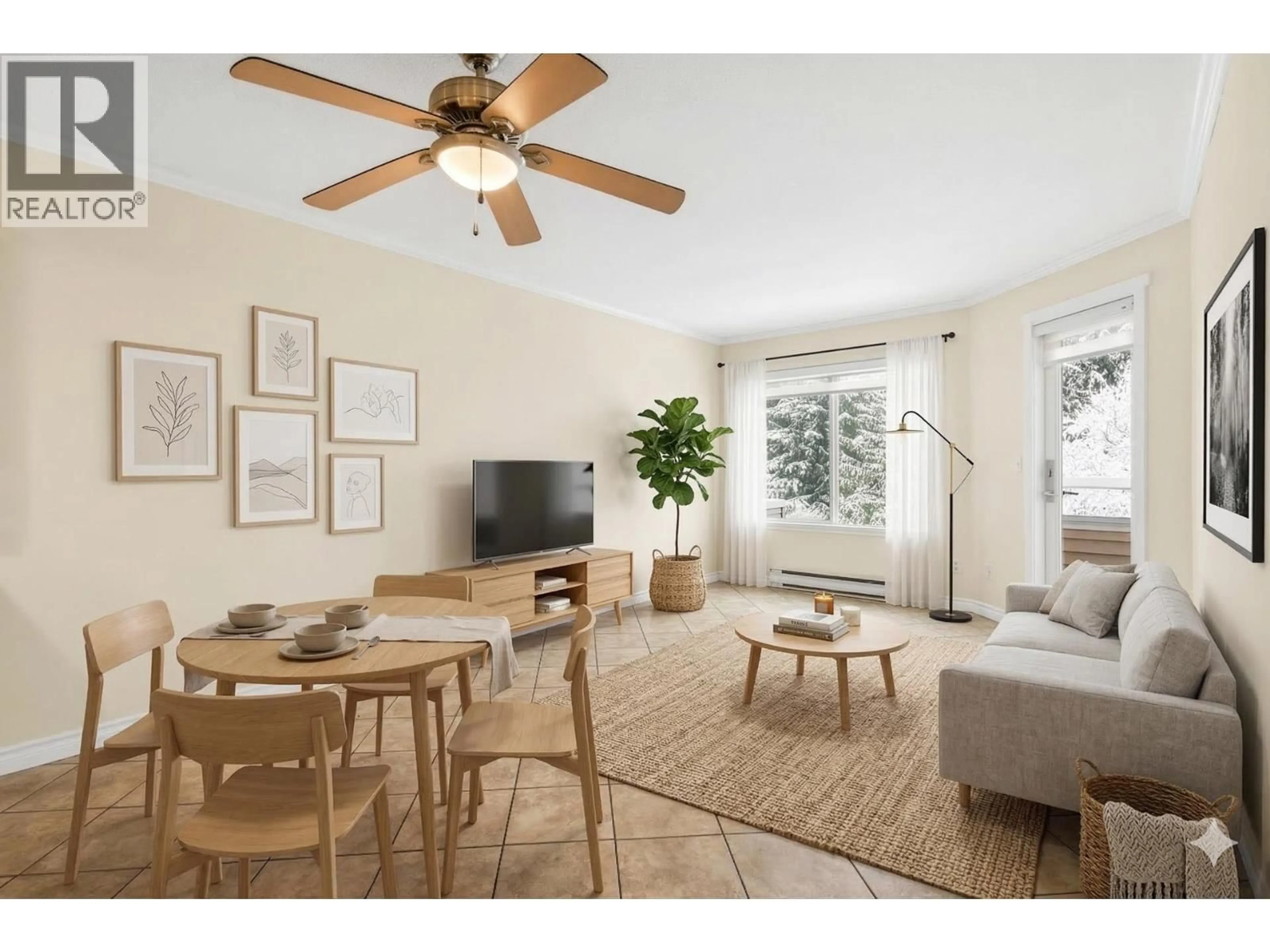 Living room with furniture, unknown for 310 - 450 BROMLEY STREET, Coquitlam British Columbia V3K6S5