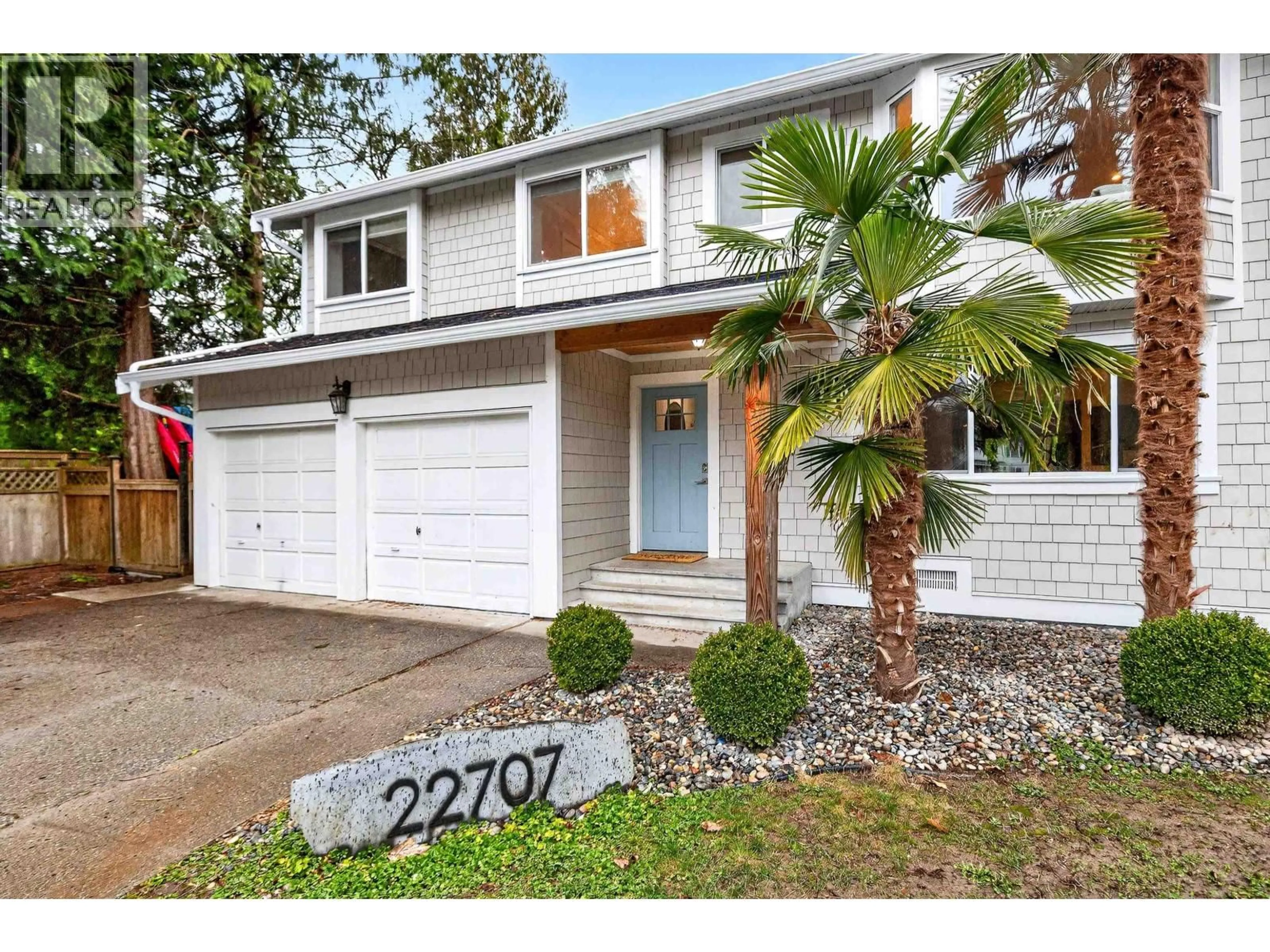 Home with vinyl exterior material, street for 22707 BALABANIAN CIRCLE, Maple Ridge British Columbia V2X9N4