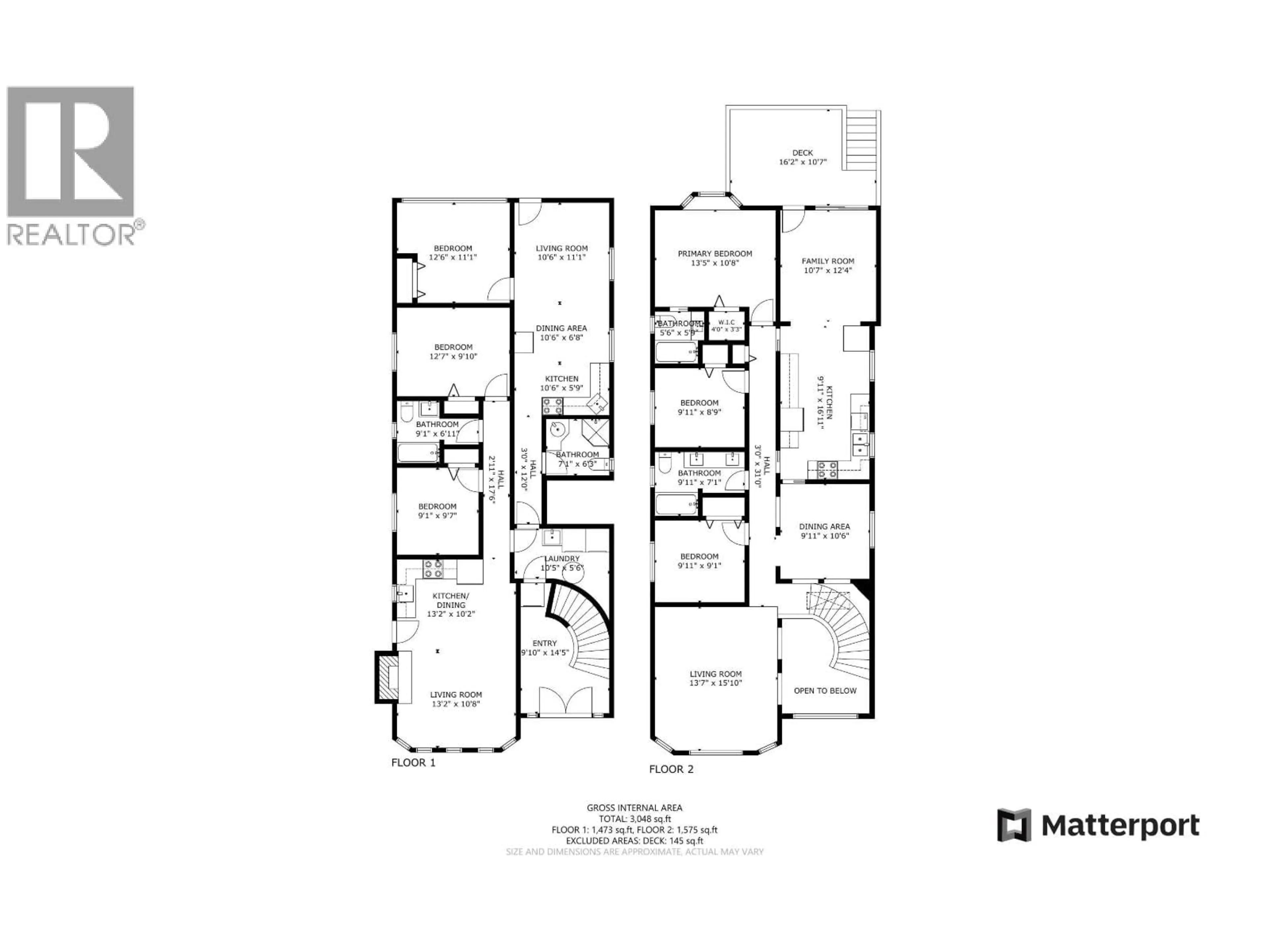 Floor plan for 6372 ELGIN STREET, Vancouver British Columbia V5W3K3