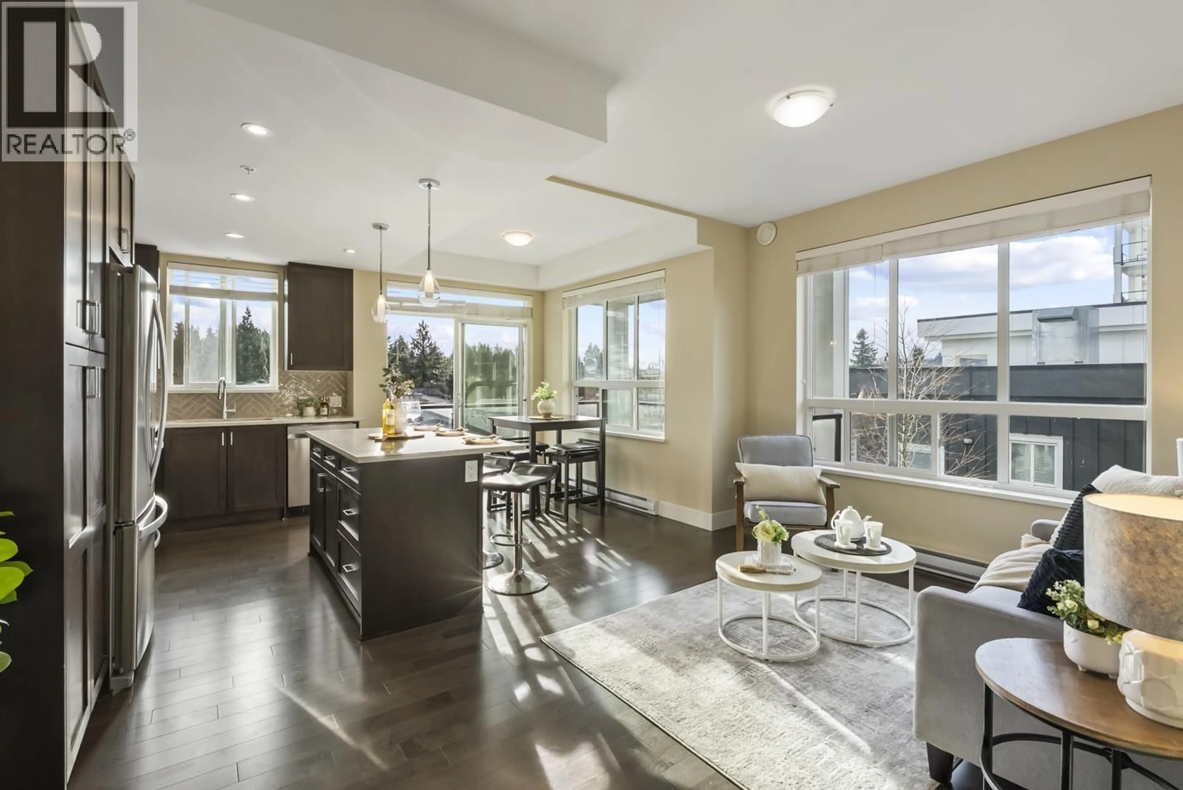 Open concept kitchen, unknown for 3314 - 2180 KELLY AVENUE, Port Coquitlam British Columbia V3C0S4