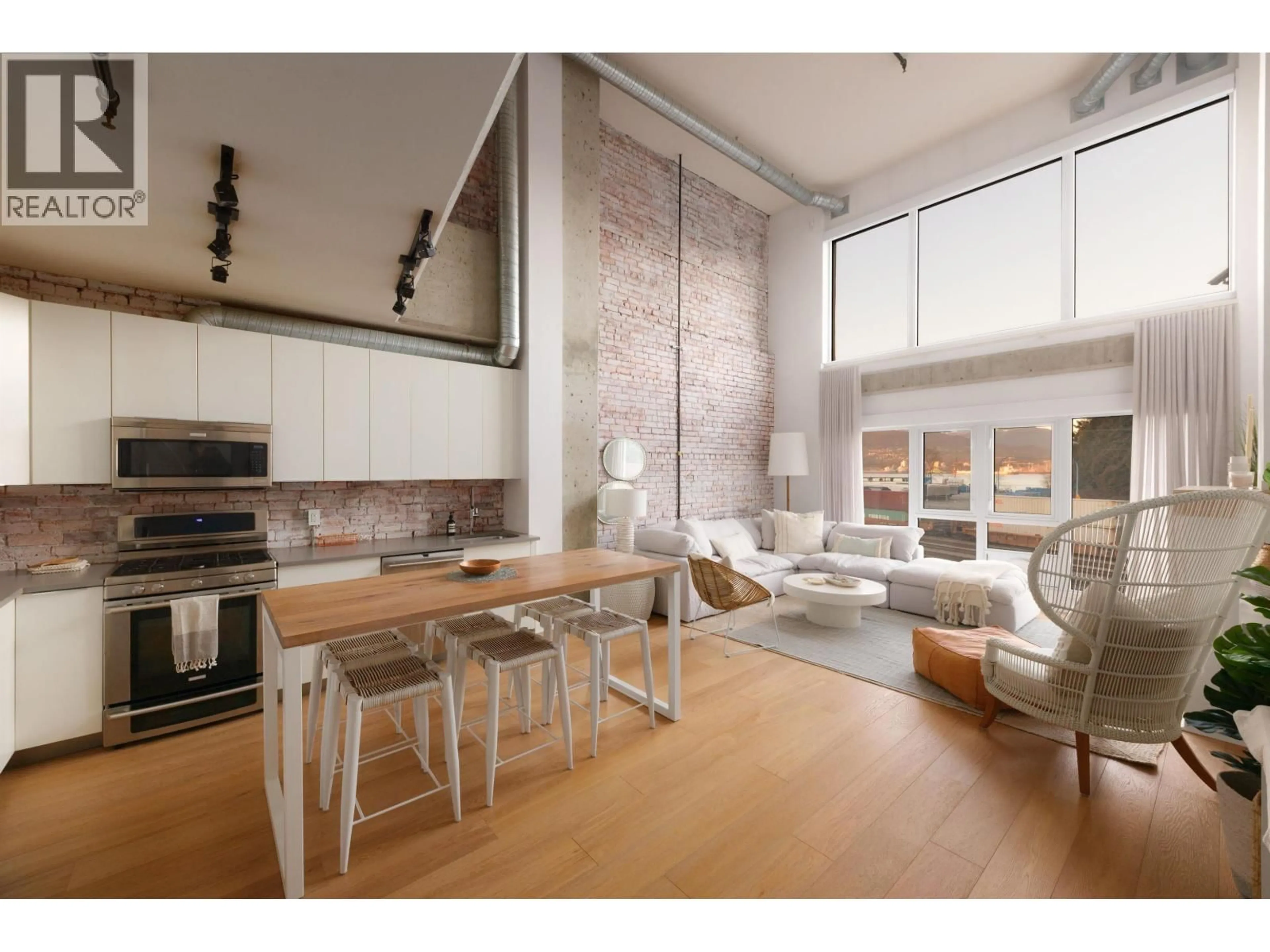 Open concept kitchen, unknown for 308 - 27 ALEXANDER STREET, Vancouver British Columbia V6A1B2