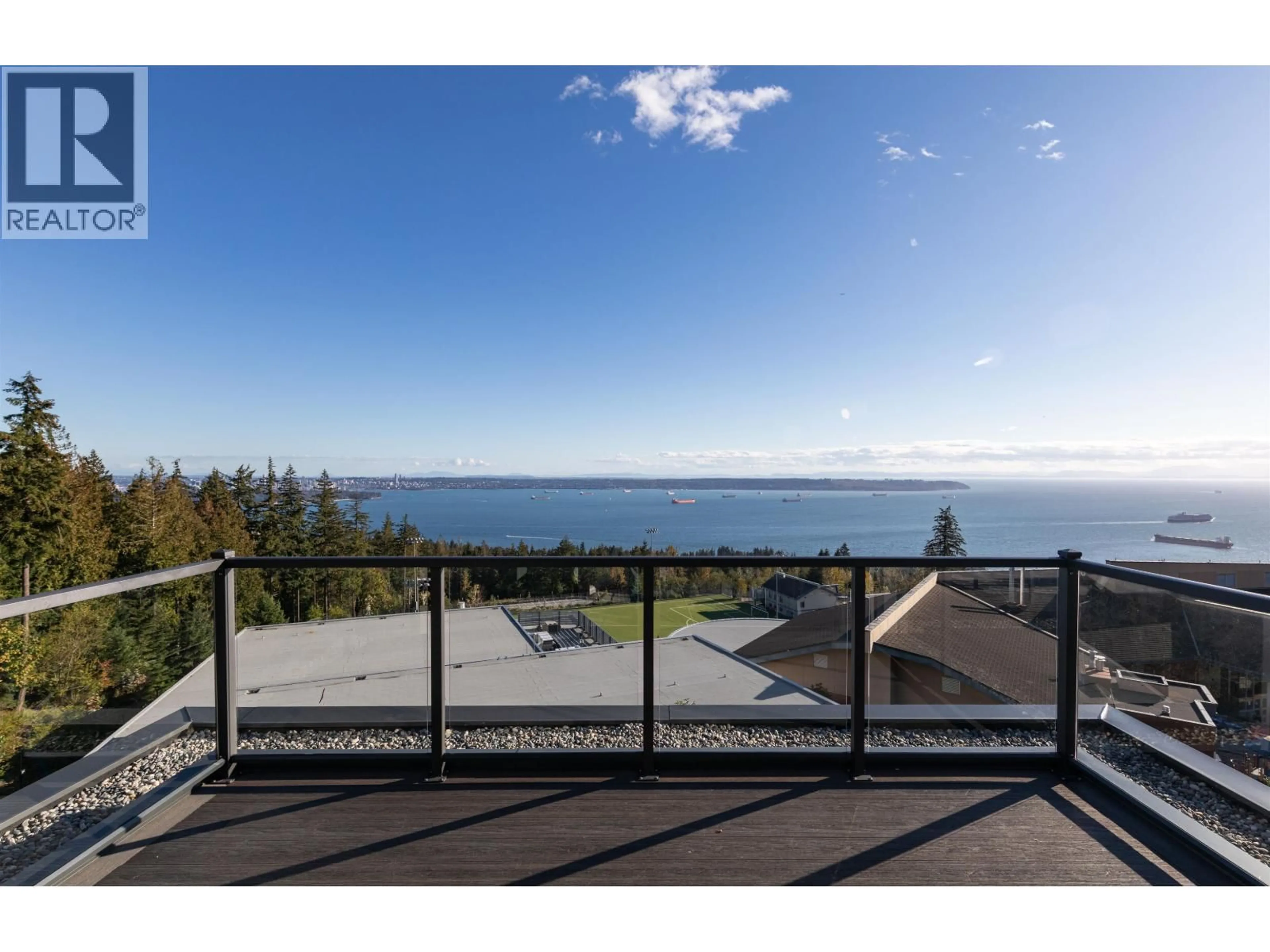 A pic from outside/outdoor area/front of a property/back of a property/a pic from drone, water/lake/river/ocean view for 2862 RODGERS CREEK LANE, West Vancouver British Columbia V7S0A7