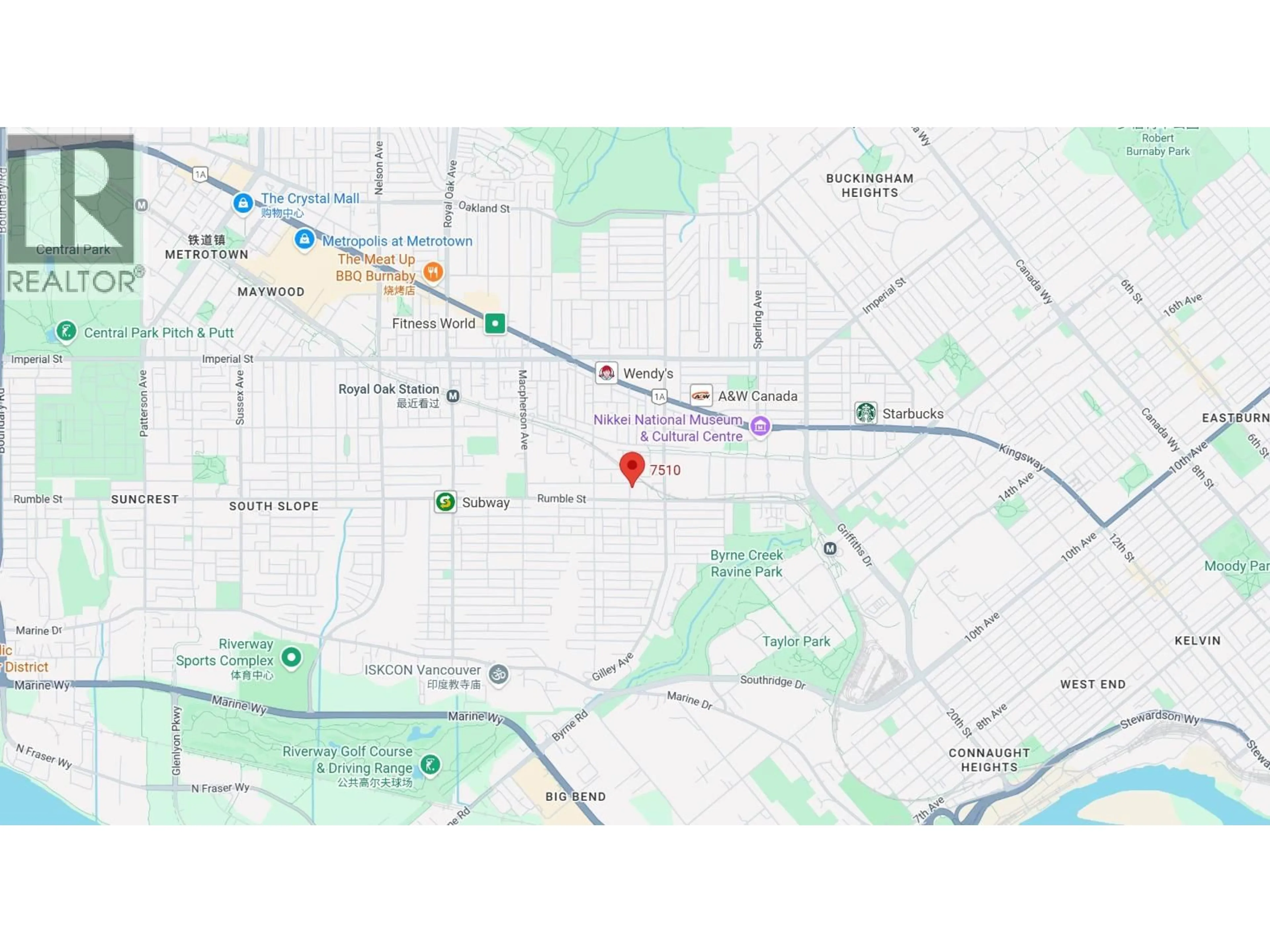 Picture of a map for 203 - 2368 SHAUGHNESSY, Coquitlam British Columbia V3C3E3