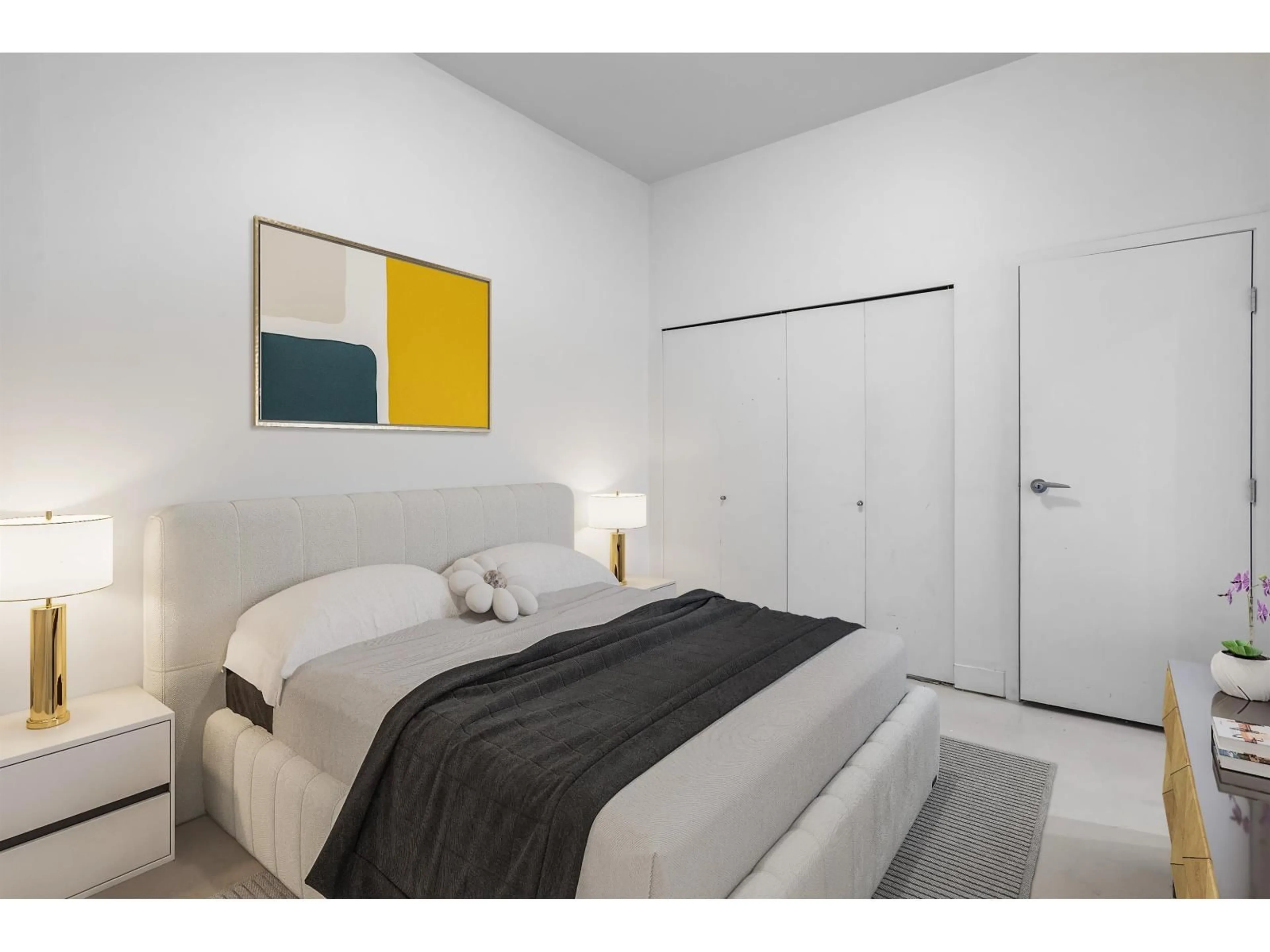 Bedroom with bed, unknown for 202 - 20238 FRASER HIGHWAY, Langley British Columbia V3A4E6