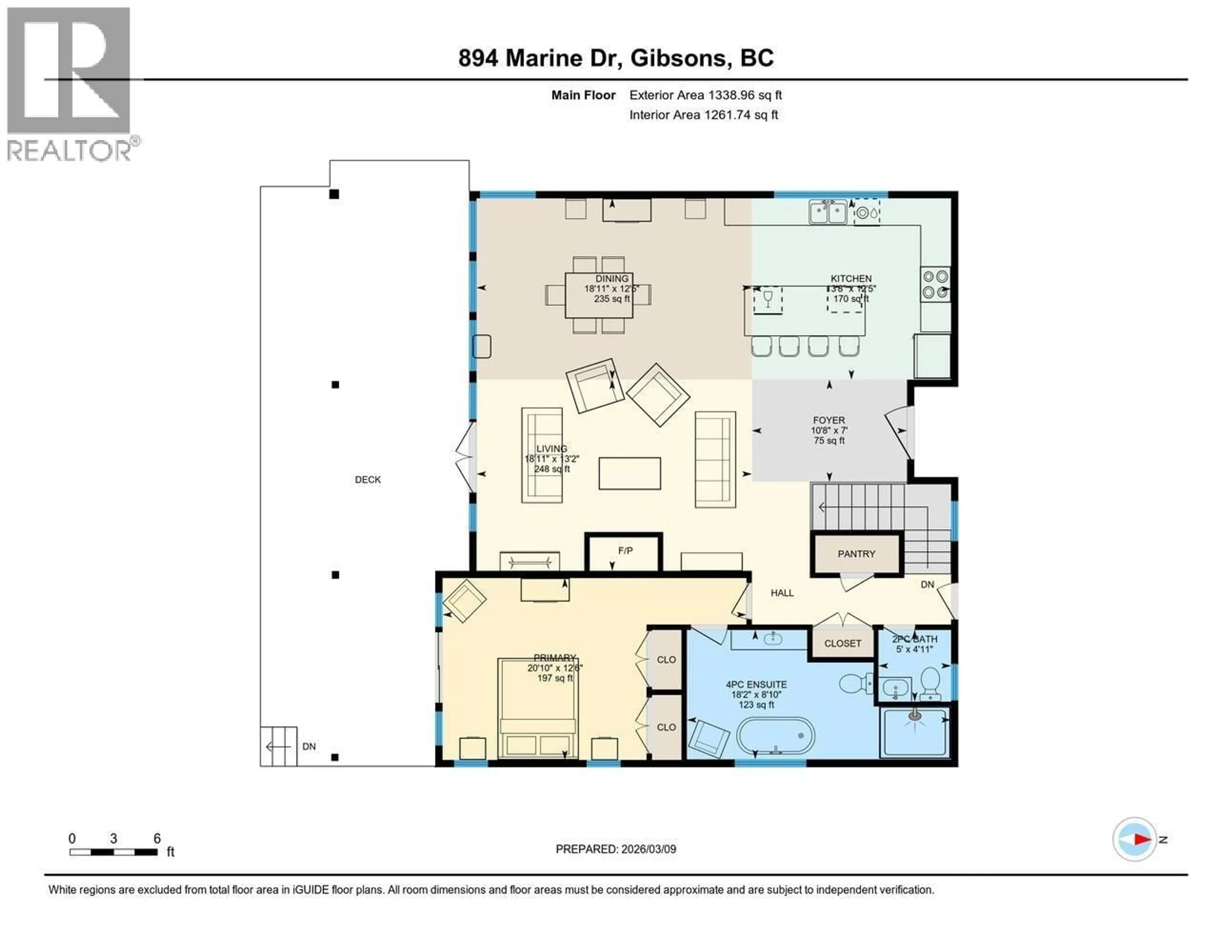 Floor plan for 894 MARINE DRIVE, Gibsons British Columbia V0N1V1