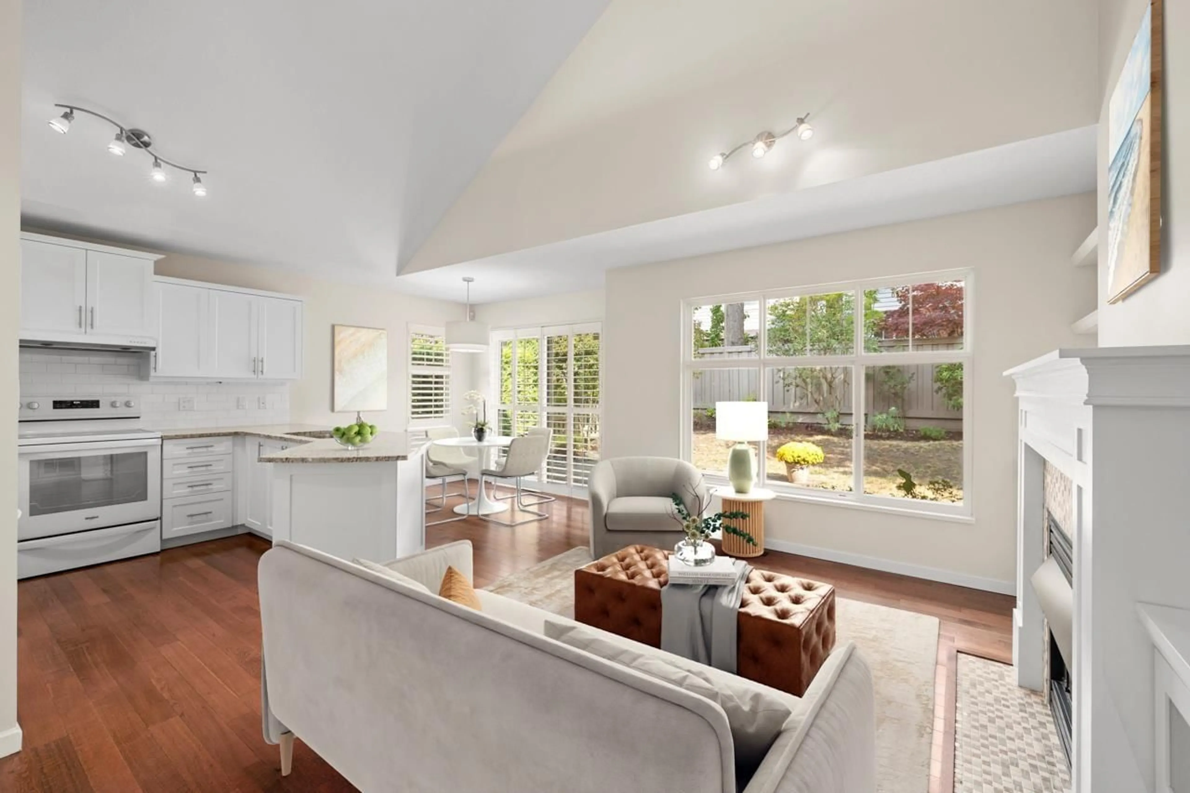 Open concept kitchen, ceramic/tile floor for #17 - 14877 33RD AVENUE AVENUE, Surrey British Columbia V4P3A3