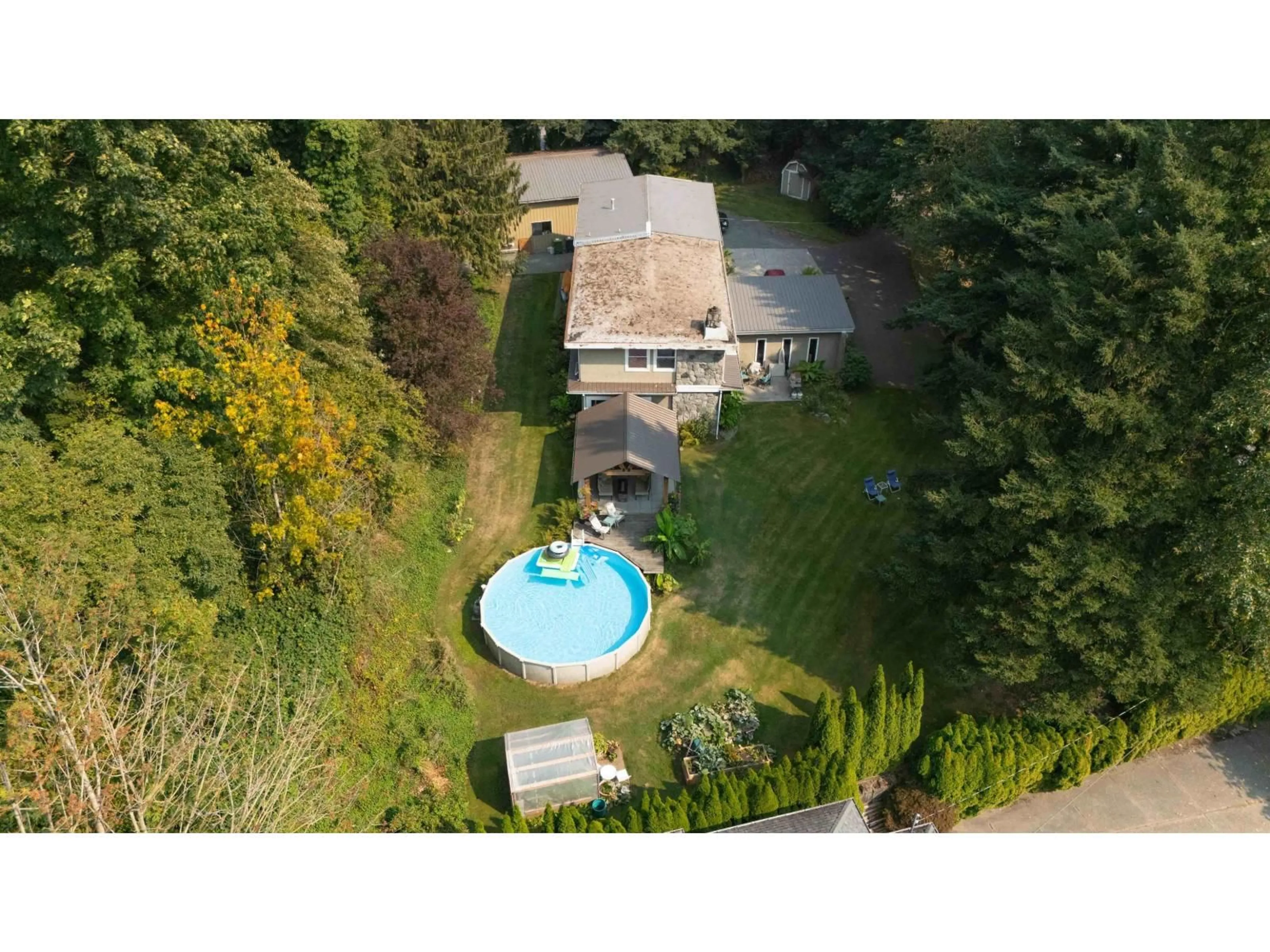 A pic from outside/outdoor area/front of a property/back of a property/a pic from drone, unknown for 35825 OLD YALE ROAD, Abbotsford British Columbia V3G2C6