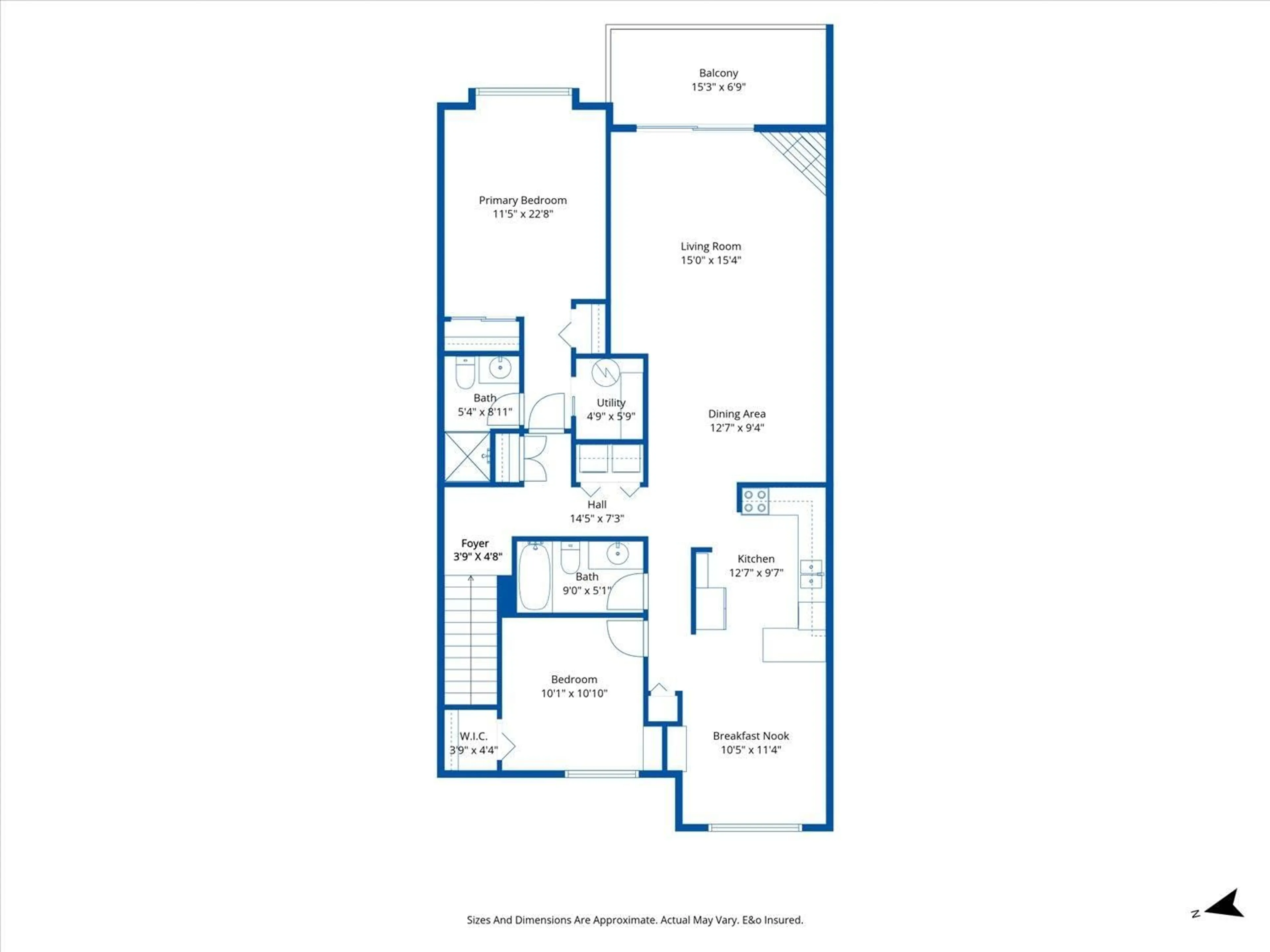 Floor plan for 54 - 3110 TRAFALGAR STREET, Abbotsford British Columbia V2S7X7