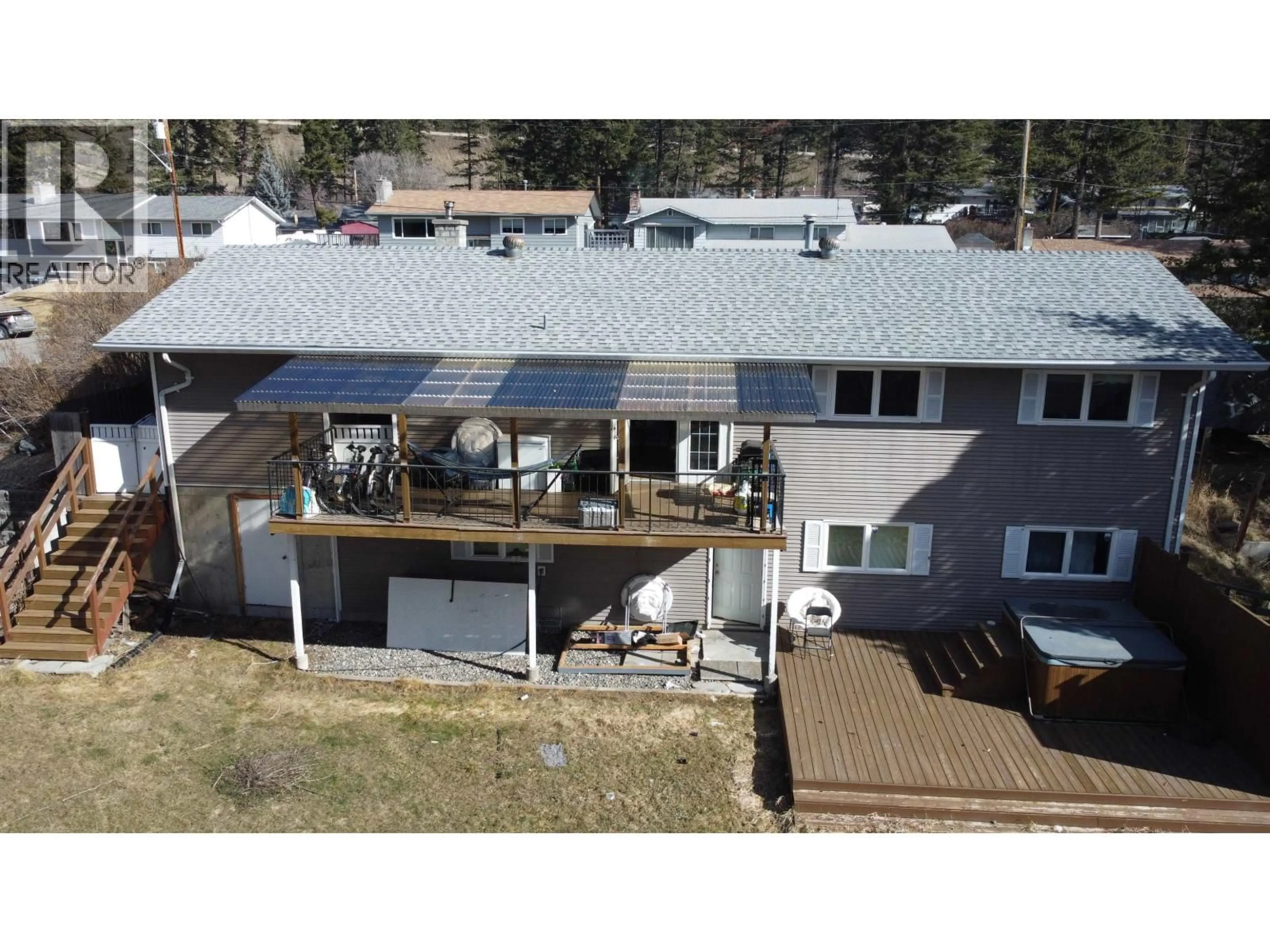 A pic from outside/outdoor area/front of a property/back of a property/a pic from drone, unknown for 1235 CLARKE AVENUE, Williams Lake British Columbia V2G2N6